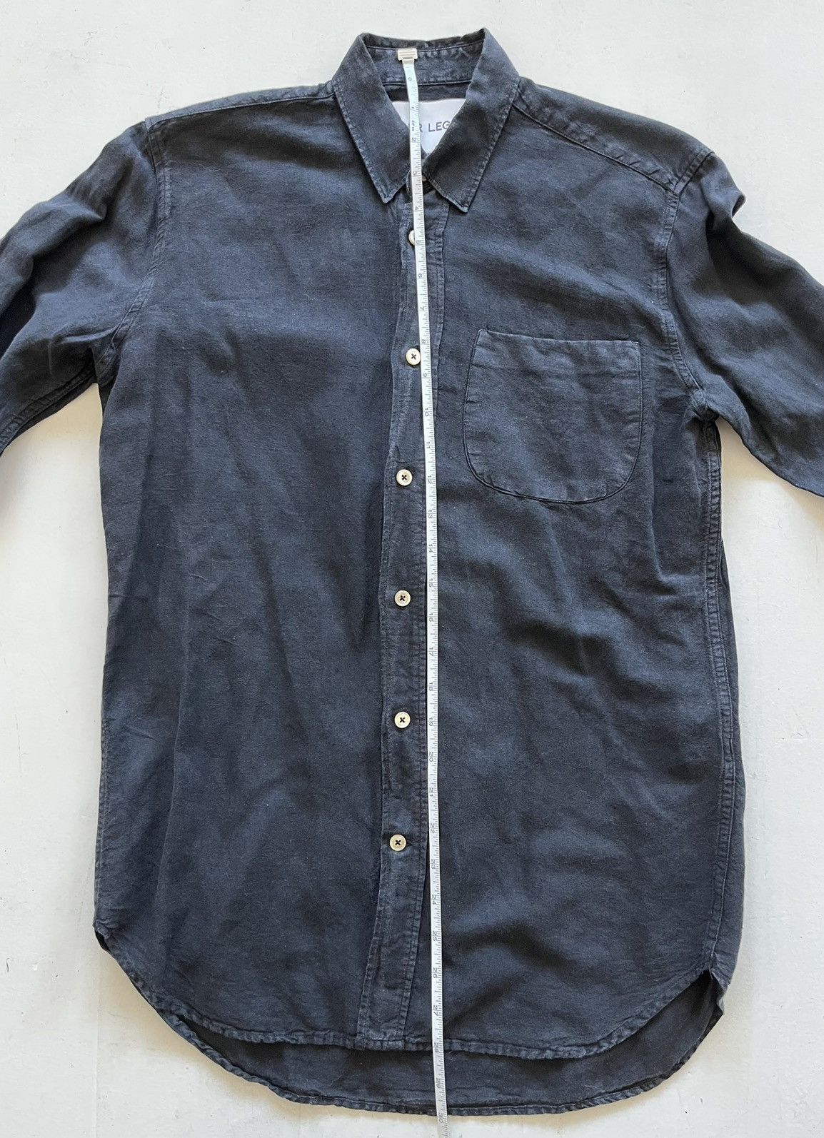Our Legacy Black linen cotton button up Size US S / EU 44-46 / 1 - 7 Thumbnail