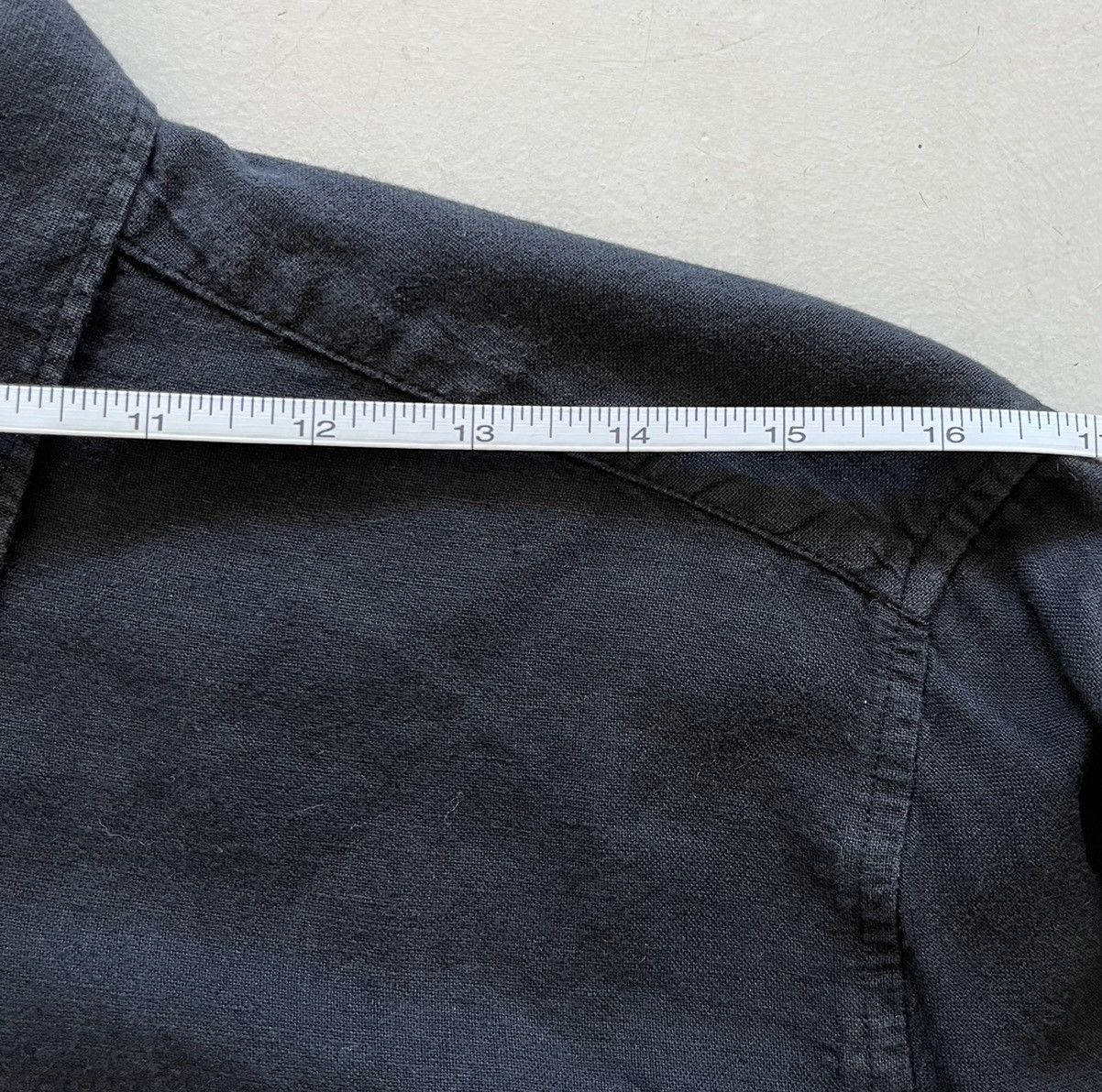 Our Legacy Black linen cotton button up Size US S / EU 44-46 / 1 - 6 Thumbnail