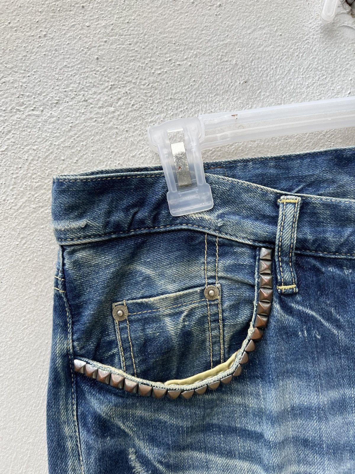 Hysteric Glamour Vintage Hysteric Glamour Japan Distress Denim Selvedge Jeans Size US 30 / EU 46 - 8 Thumbnail