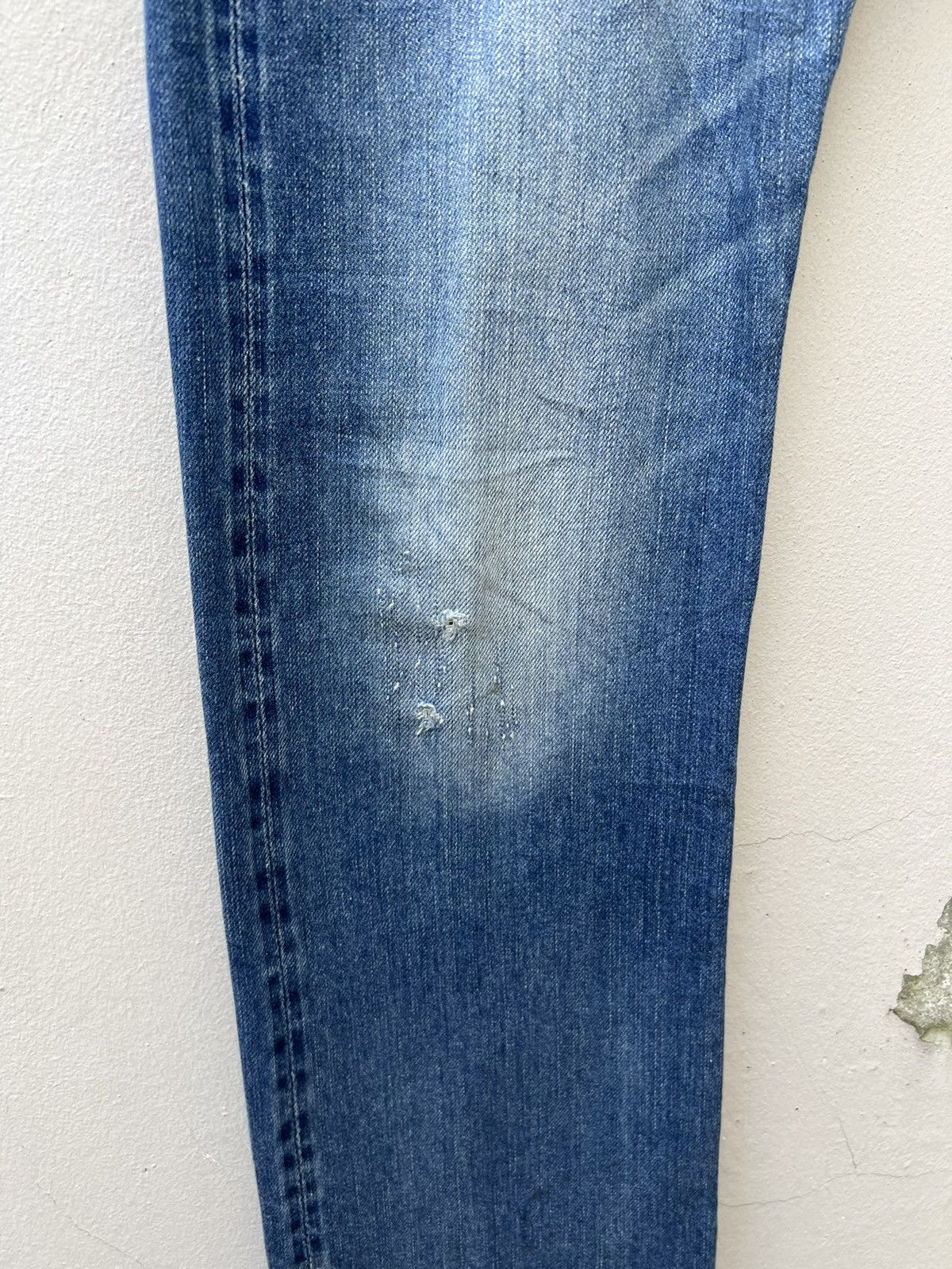 Hysteric Glamour Vintage Hysteric Glamour Japan Distress Denim Selvedge Jeans Size US 30 / EU 46 - 10 Thumbnail