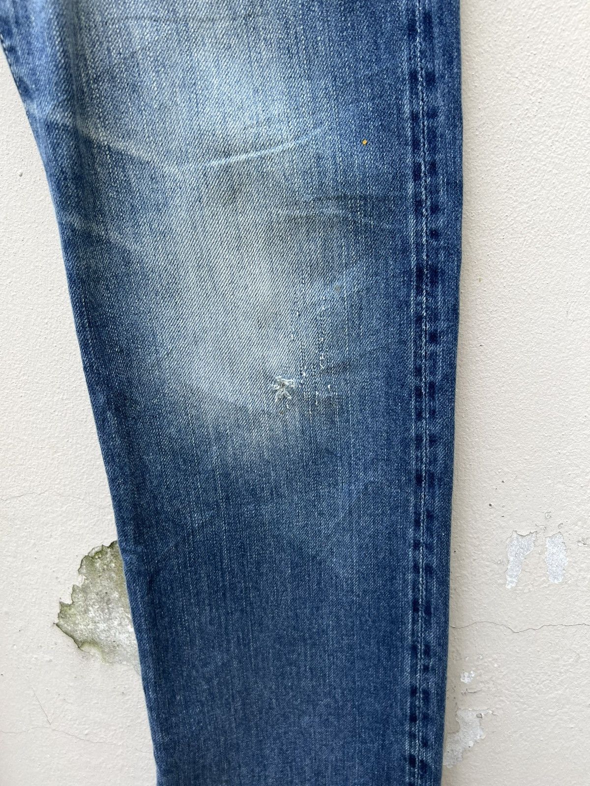 Hysteric Glamour Vintage Hysteric Glamour Japan Distress Denim Selvedge Jeans Size US 30 / EU 46 - 13 Thumbnail