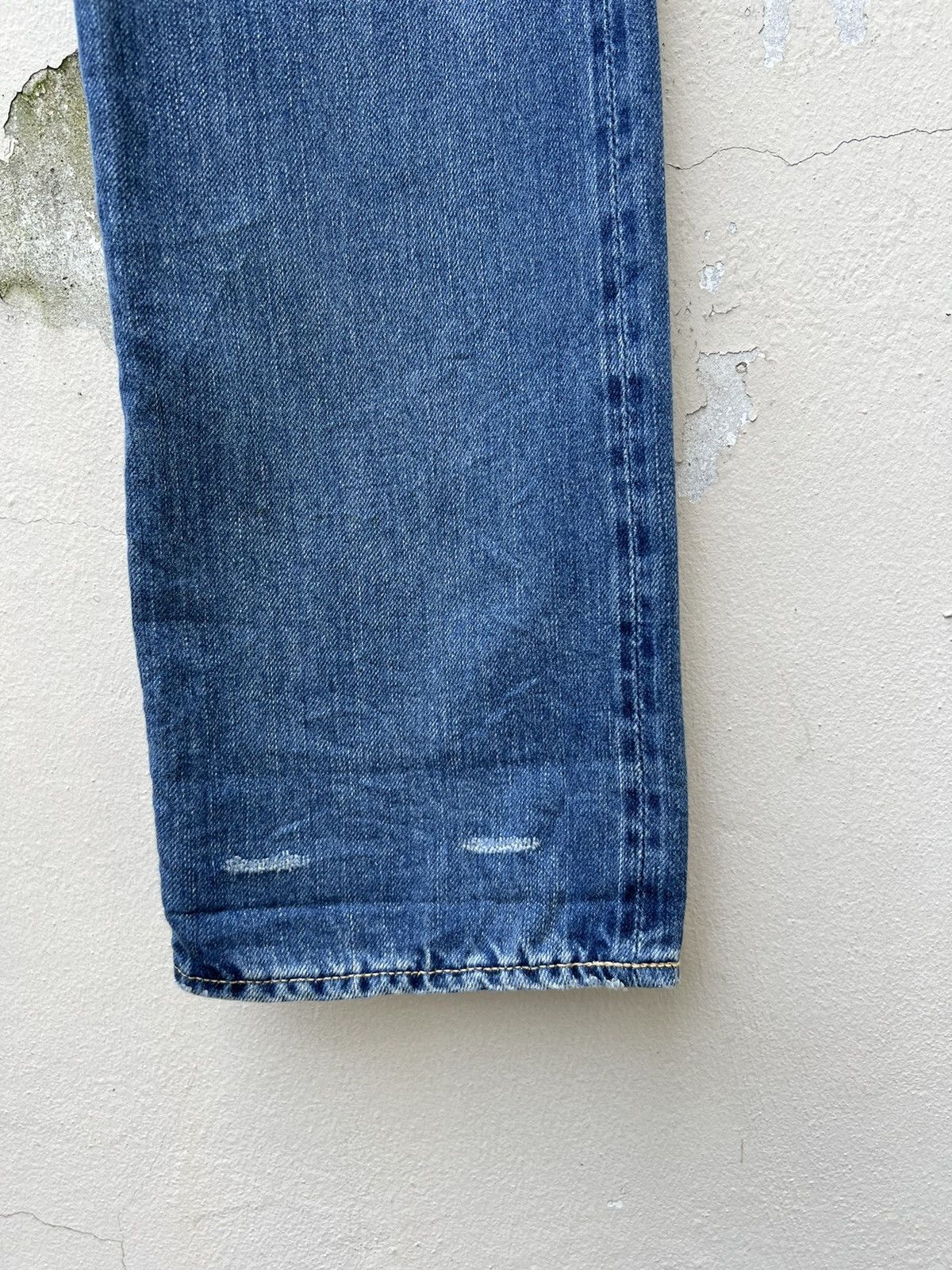 Hysteric Glamour Vintage Hysteric Glamour Japan Distress Denim Selvedge Jeans Size US 30 / EU 46 - 14 Thumbnail