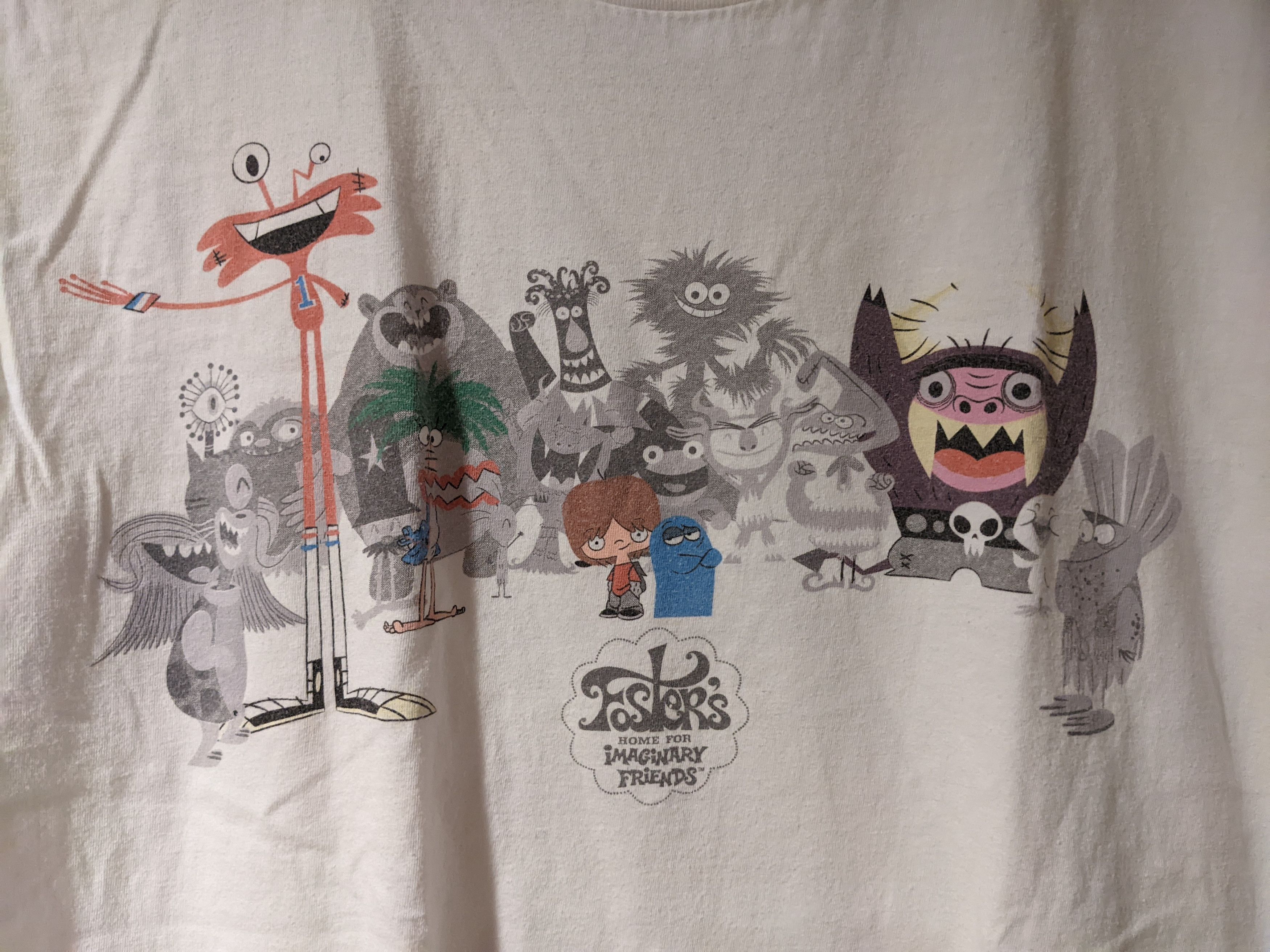 Cartoon Network Vintage Y2K Cartoon Network Fosters Home T-Shirt Size US M / EU 48-50 / 2 - 2 Thumbnail