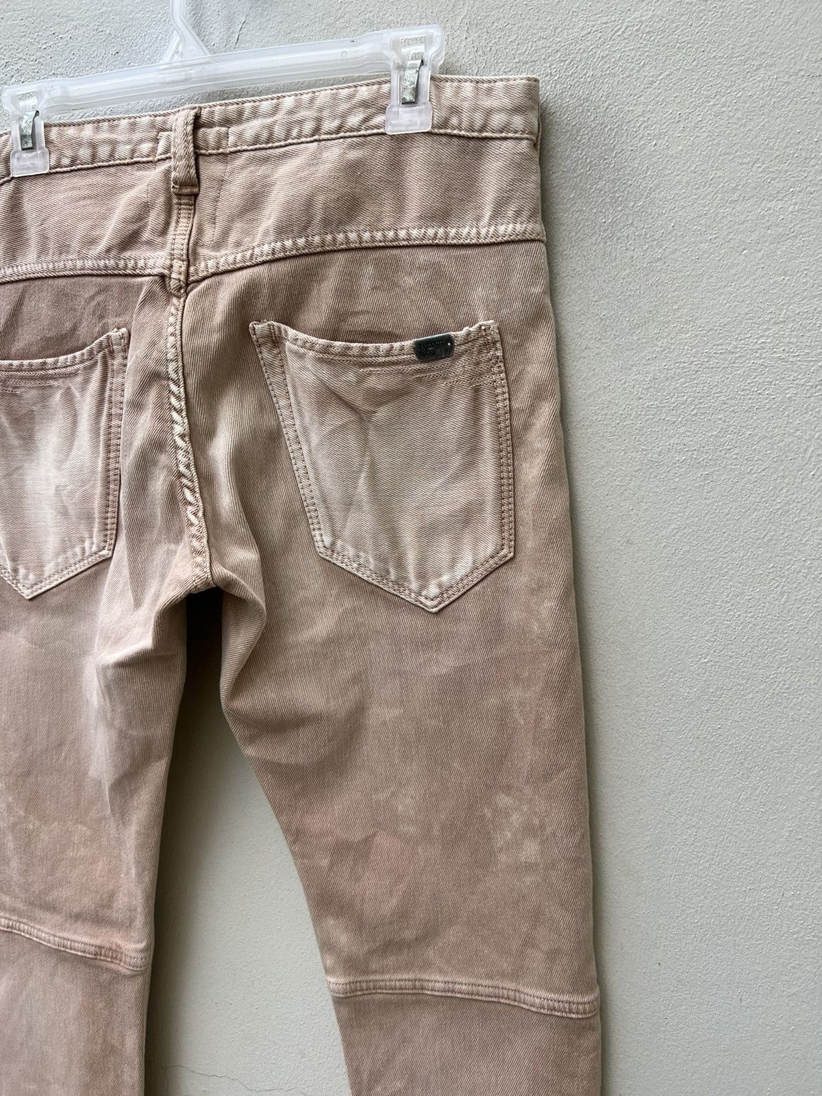 Jimmy Taverniti Taverniti So Jeans Distress Denim Stretch Lenny Jeans Size US 31 - 17 Thumbnail