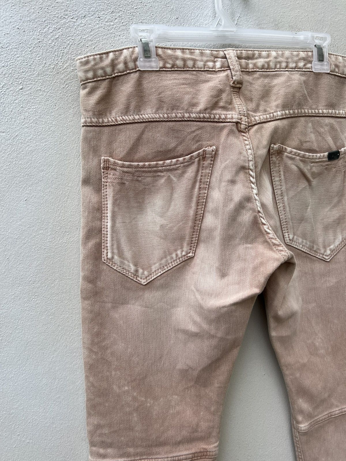 Jimmy Taverniti Taverniti So Jeans Distress Denim Stretch Lenny Jeans Size US 31 - 15 Thumbnail