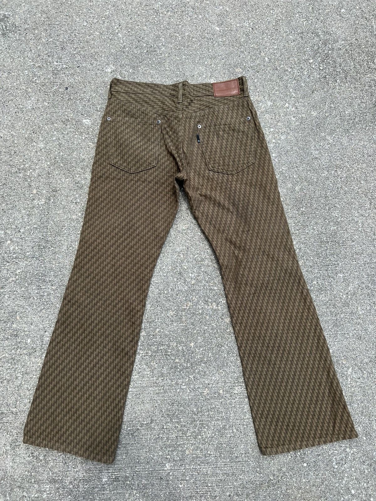 ABAHOUSE Vintage Abahouse Japan Psychedelic Flare Jeans Size US 30 / EU 46 - 5 Thumbnail