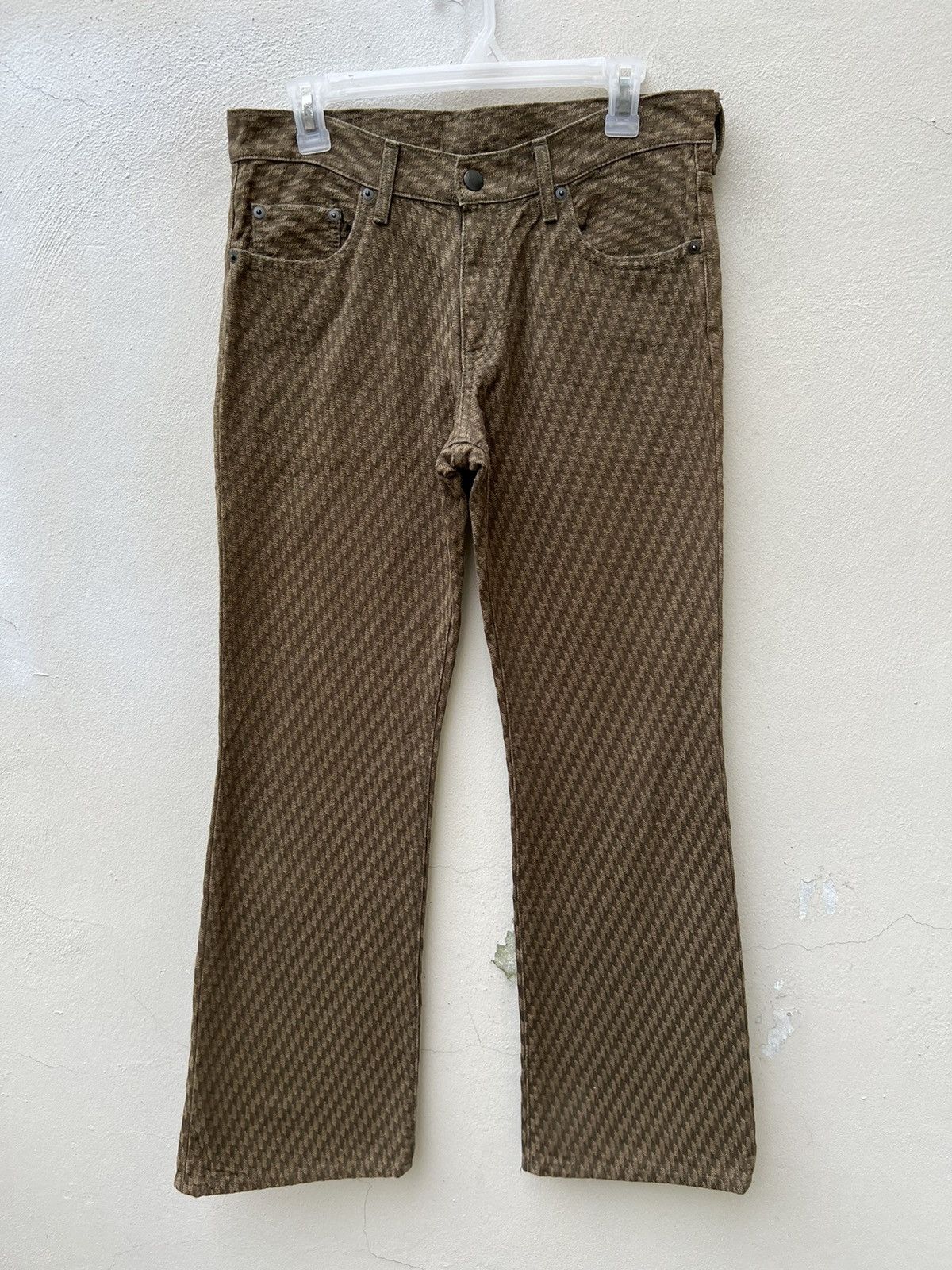 ABAHOUSE Vintage Abahouse Japan Psychedelic Flare Jeans Size US 30 / EU 46 - 6 Thumbnail