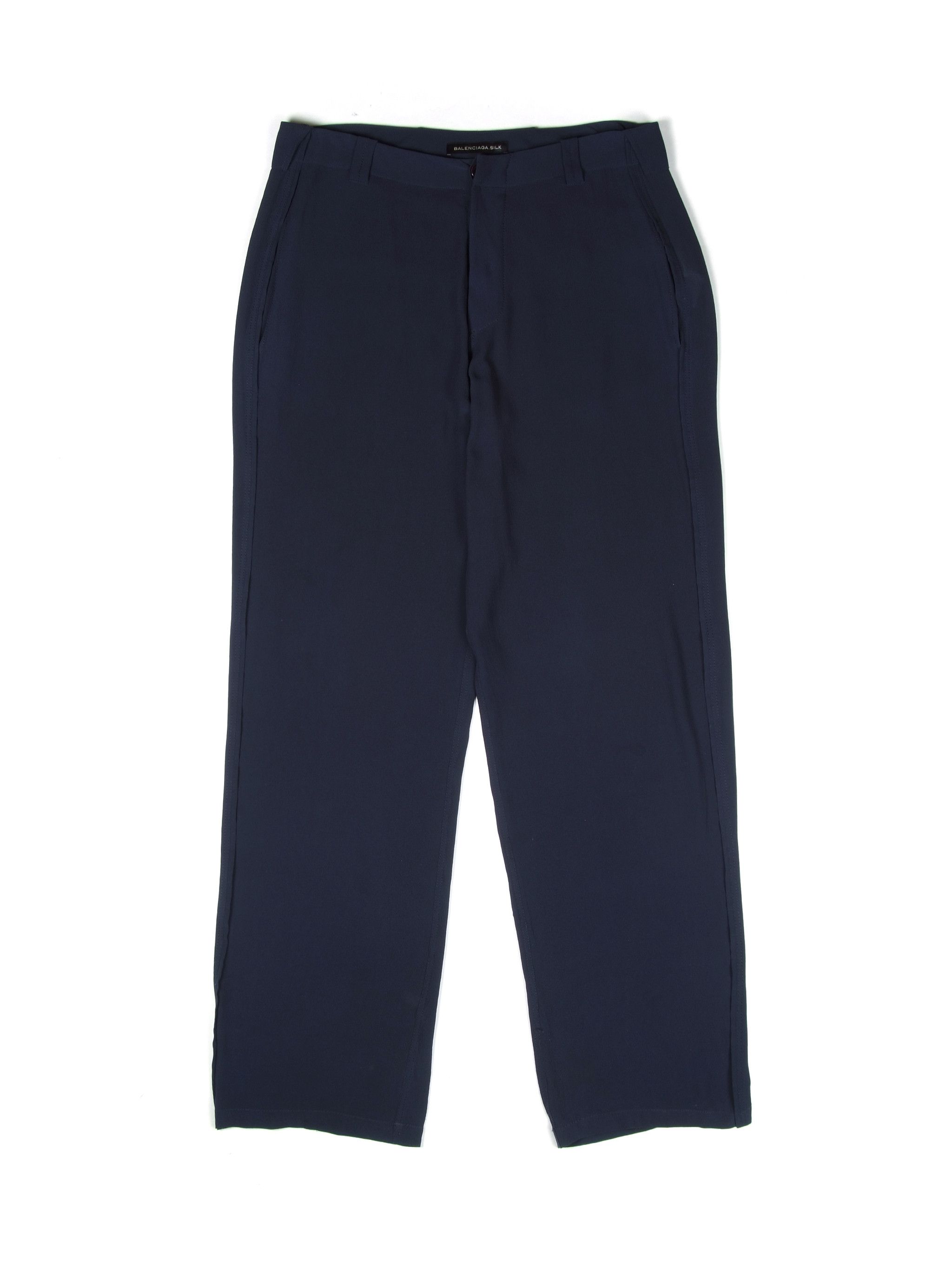 Balenciaga Balenciaga Pure Silk Pants Size US 32 / EU 48 - 1 Thumbnail