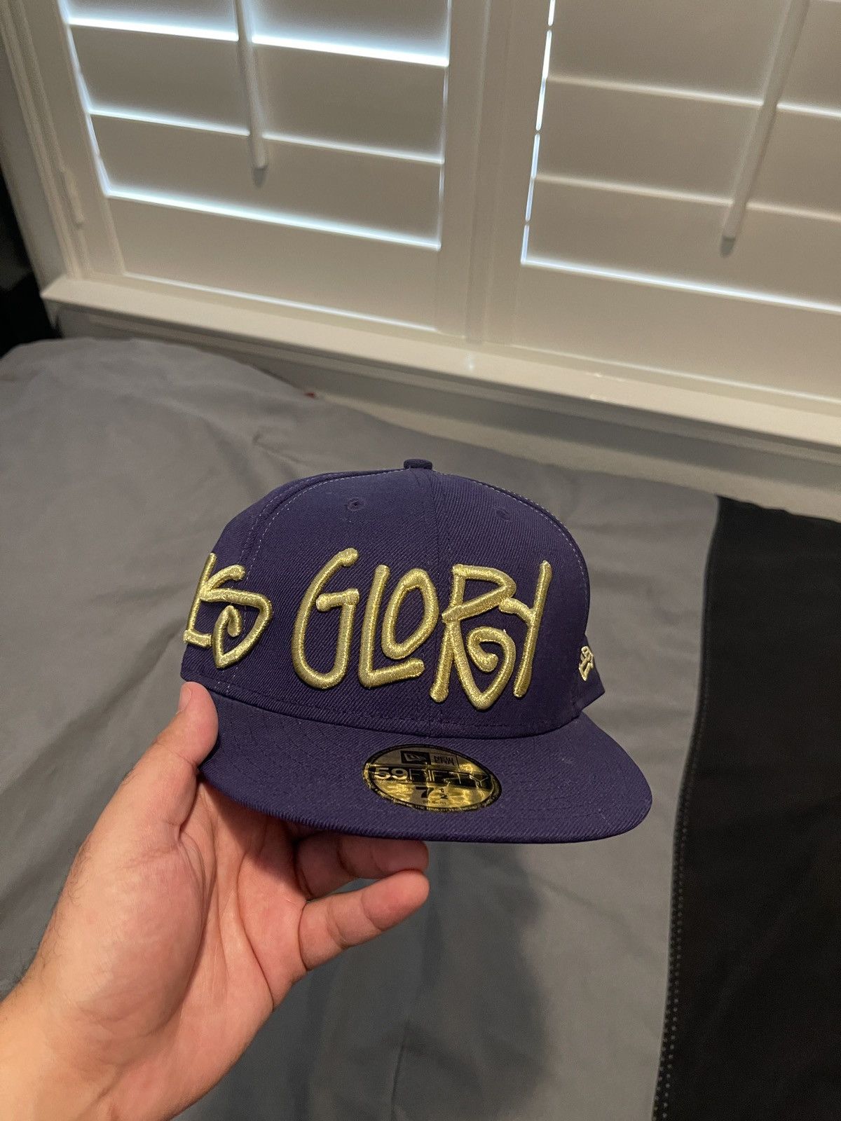 Stussy fitted 7 1/2 sold purple hat