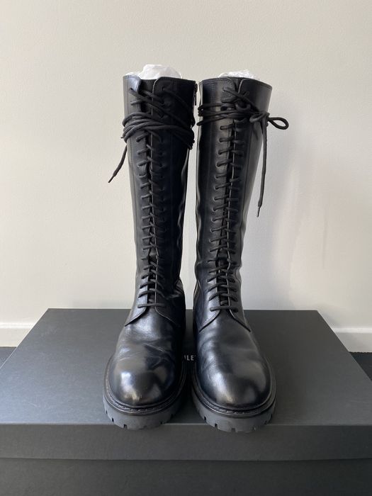 Ann Demeulemeester Combat boots | Grailed