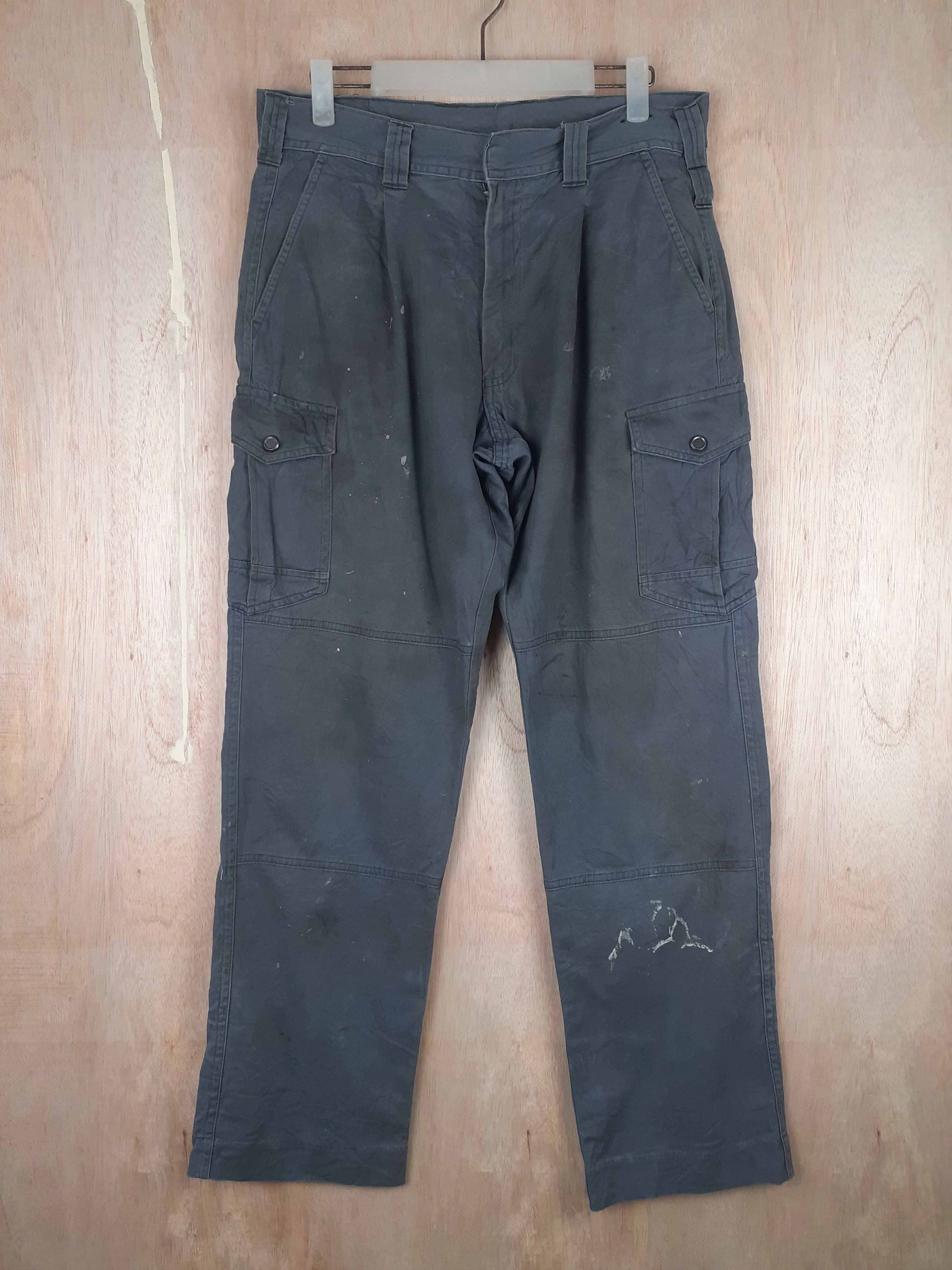 GB × Japanese Brand GB (Ground Breaker) gray multi pocket cargo pant #S231 Size US 32 / EU 48 - 1 Thumbnail