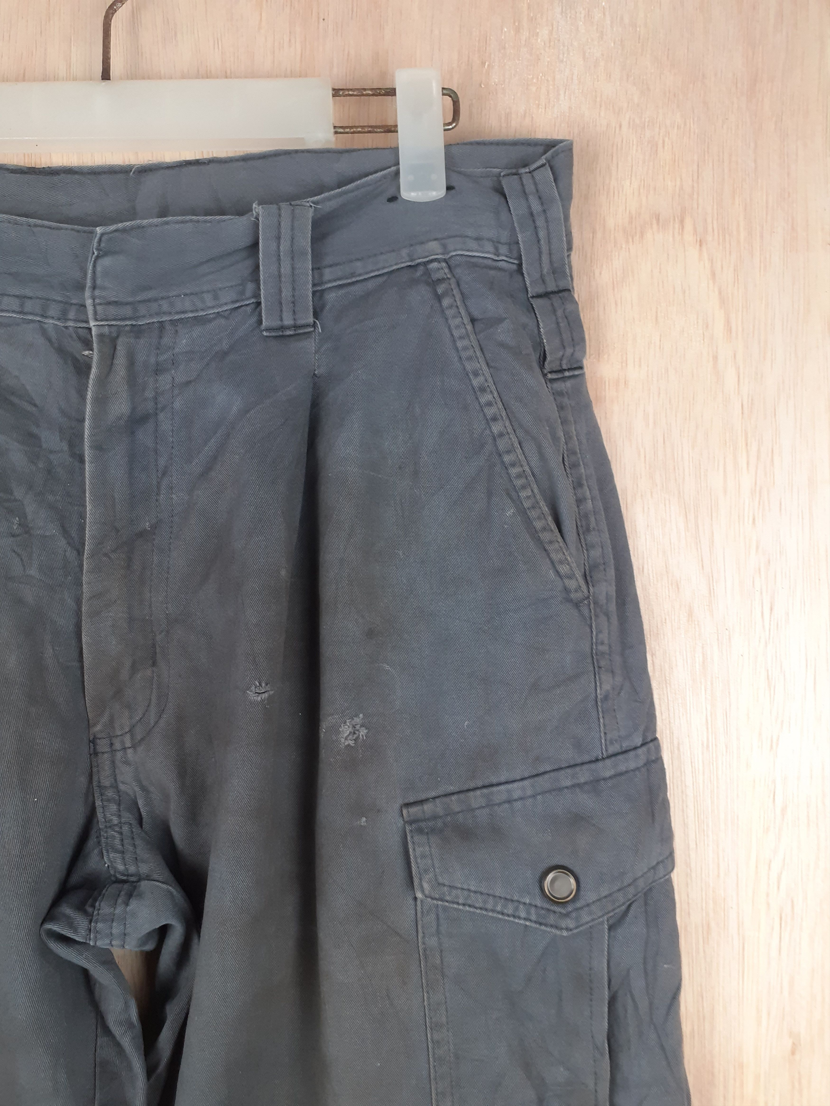 GB × Japanese Brand GB (Ground Breaker) gray multi pocket cargo pant #S231 Size US 32 / EU 48 - 5 Thumbnail