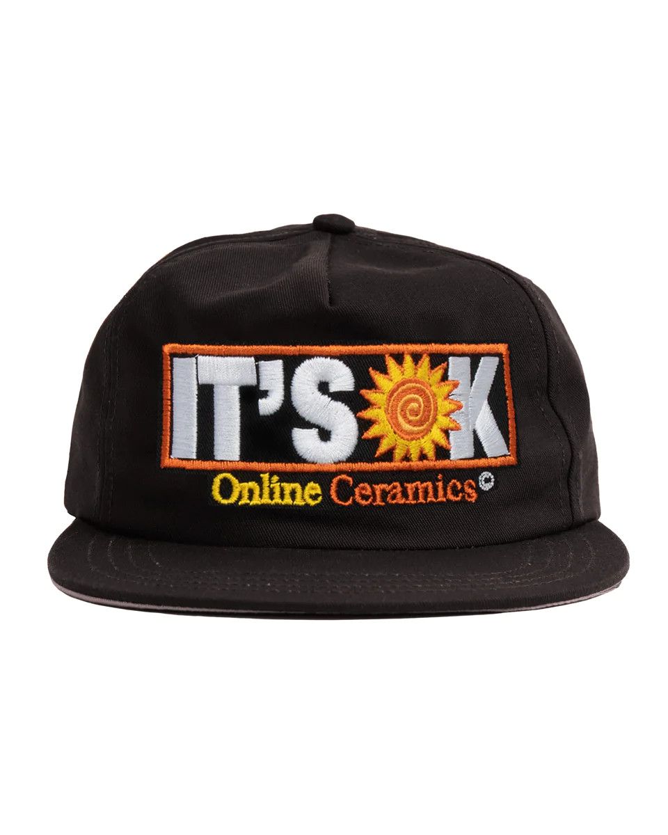 Online Ceramics ‘IT’S OK’ Logo - Hat Black