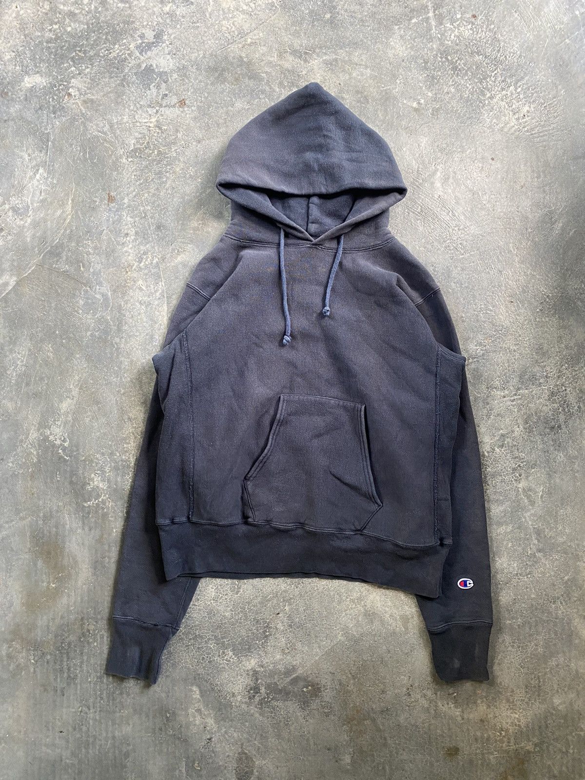 Champion 90s Reverse Weave sun faded hoodie Size US M / EU 48-50 / 2 - 2 Thumbnail
