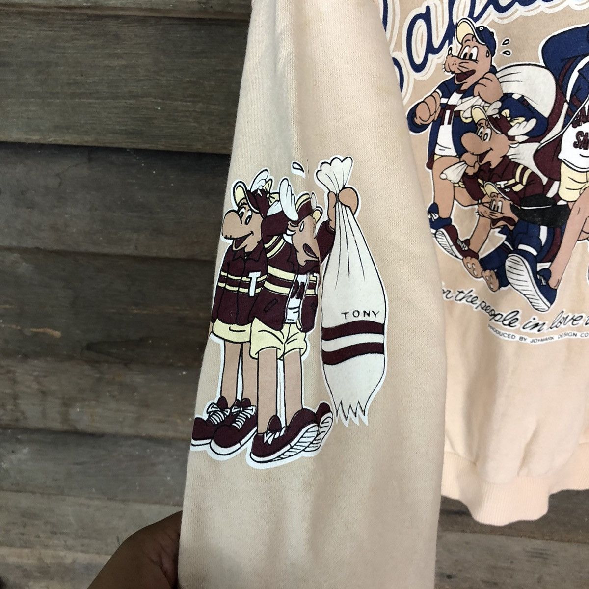 Captain Santors Captain Santa vintage Cream Sweatshirt #3194 Size US L / EU 52-54 / 3 - 7 Thumbnail