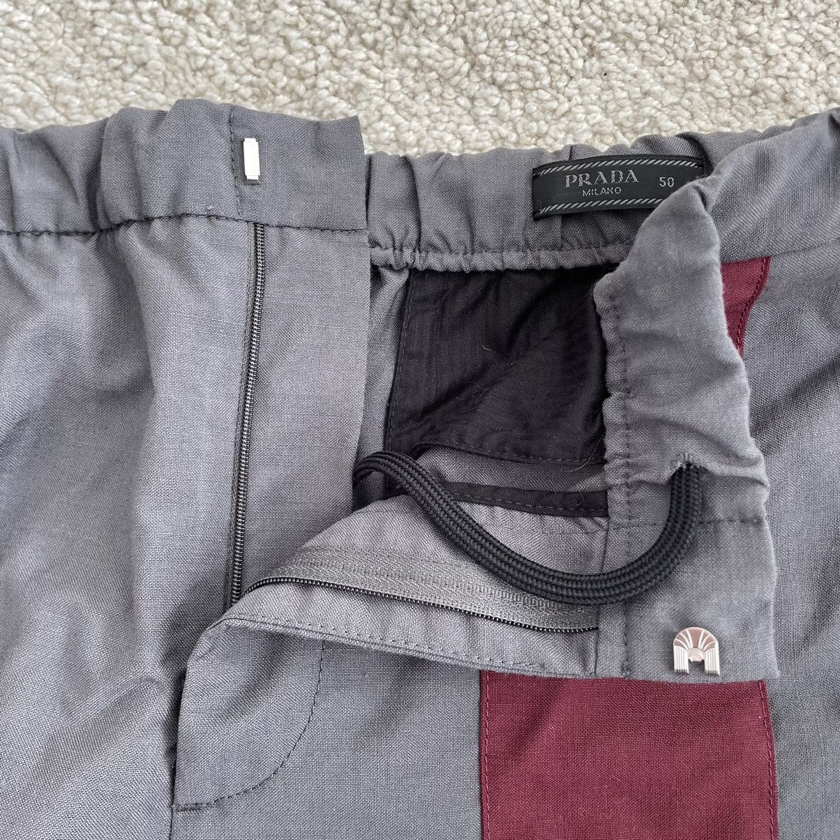 Prada Prada Milano SS018 Velcro Strap Pants Trackpants Logo Tab Size US 33 - 16 Thumbnail