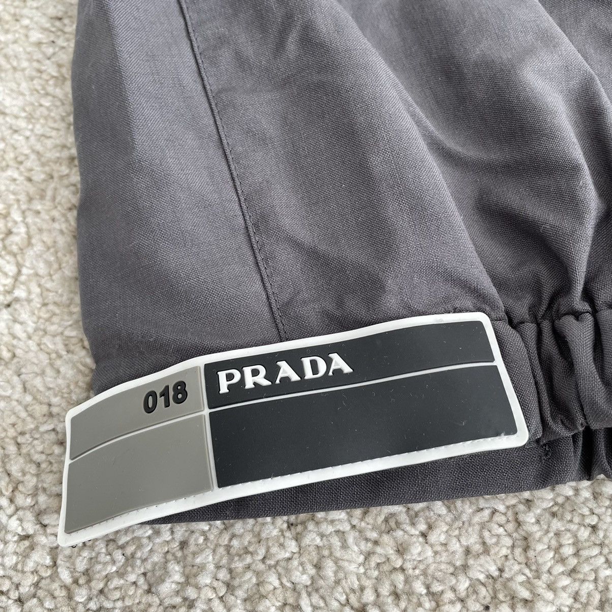 Prada Prada Milano SS018 Velcro Strap Pants Trackpants Logo Tab Size US 33 - 3 Thumbnail