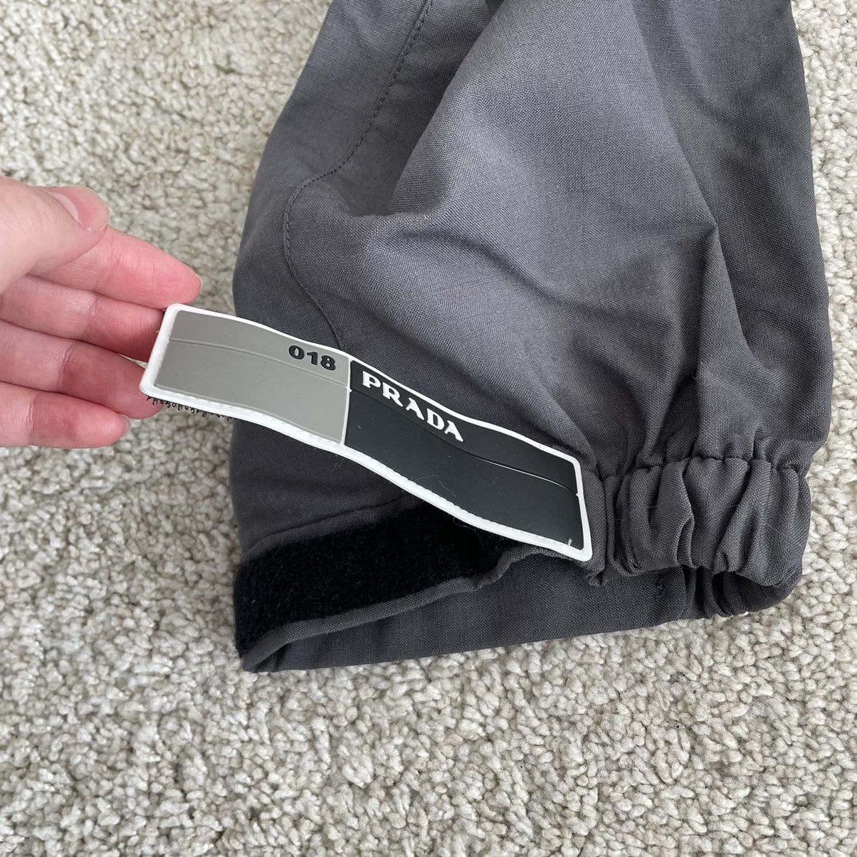 Prada Prada Milano SS018 Velcro Strap Pants Trackpants Logo Tab Size US 33 - 5 Thumbnail