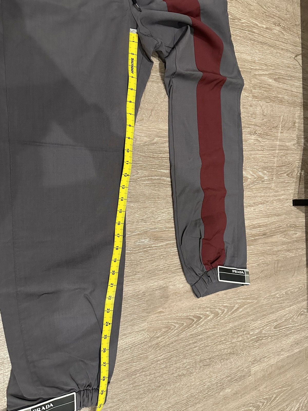 Prada Prada Milano SS018 Velcro Strap Pants Trackpants Logo Tab Size US 33 - 24 Thumbnail