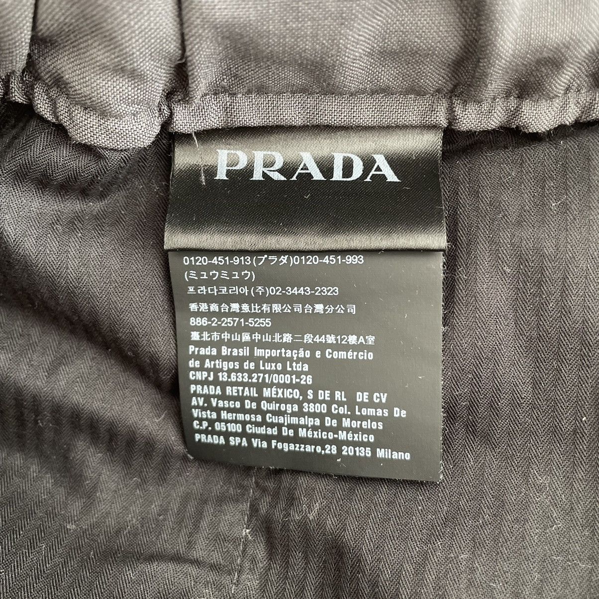 Prada Prada Milano SS018 Velcro Strap Pants Trackpants Logo Tab Size US 33 - 10 Thumbnail