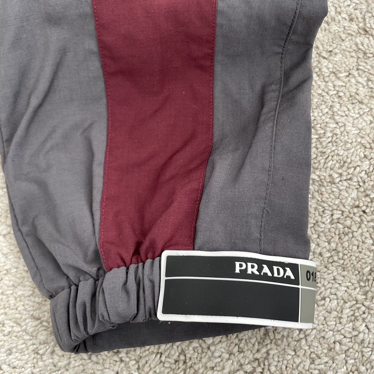 Prada Prada Milano SS018 Velcro Strap Pants Trackpants Logo Tab Size US 33 - 4 Thumbnail