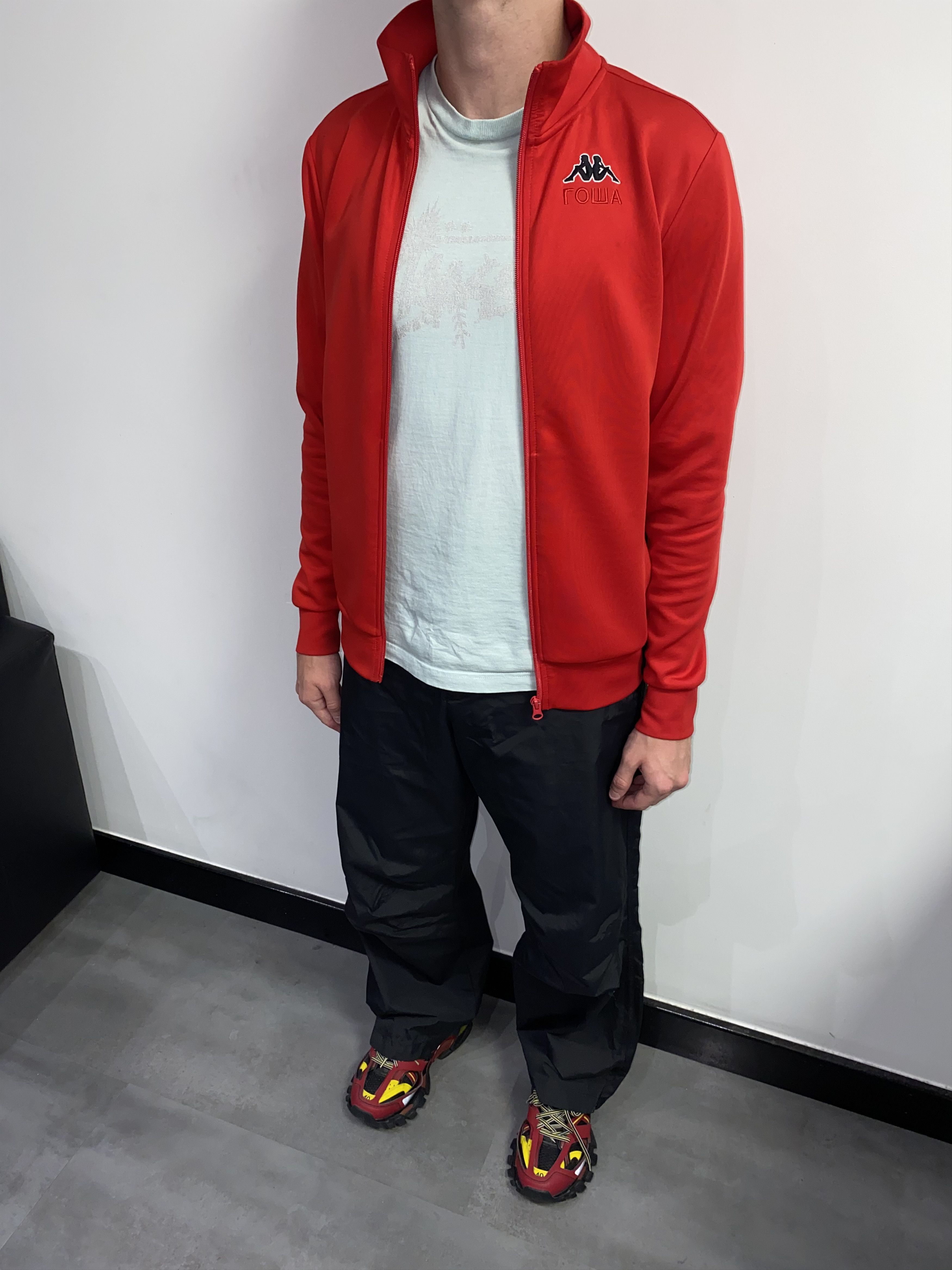 Gosha Rubchinskiy × Kappa SS17 Gosha Rubchinskiy X Kappa Lampasas Zipped Track Jacket Size US S / EU 44-46 / 1 - 7 Thumbnail
