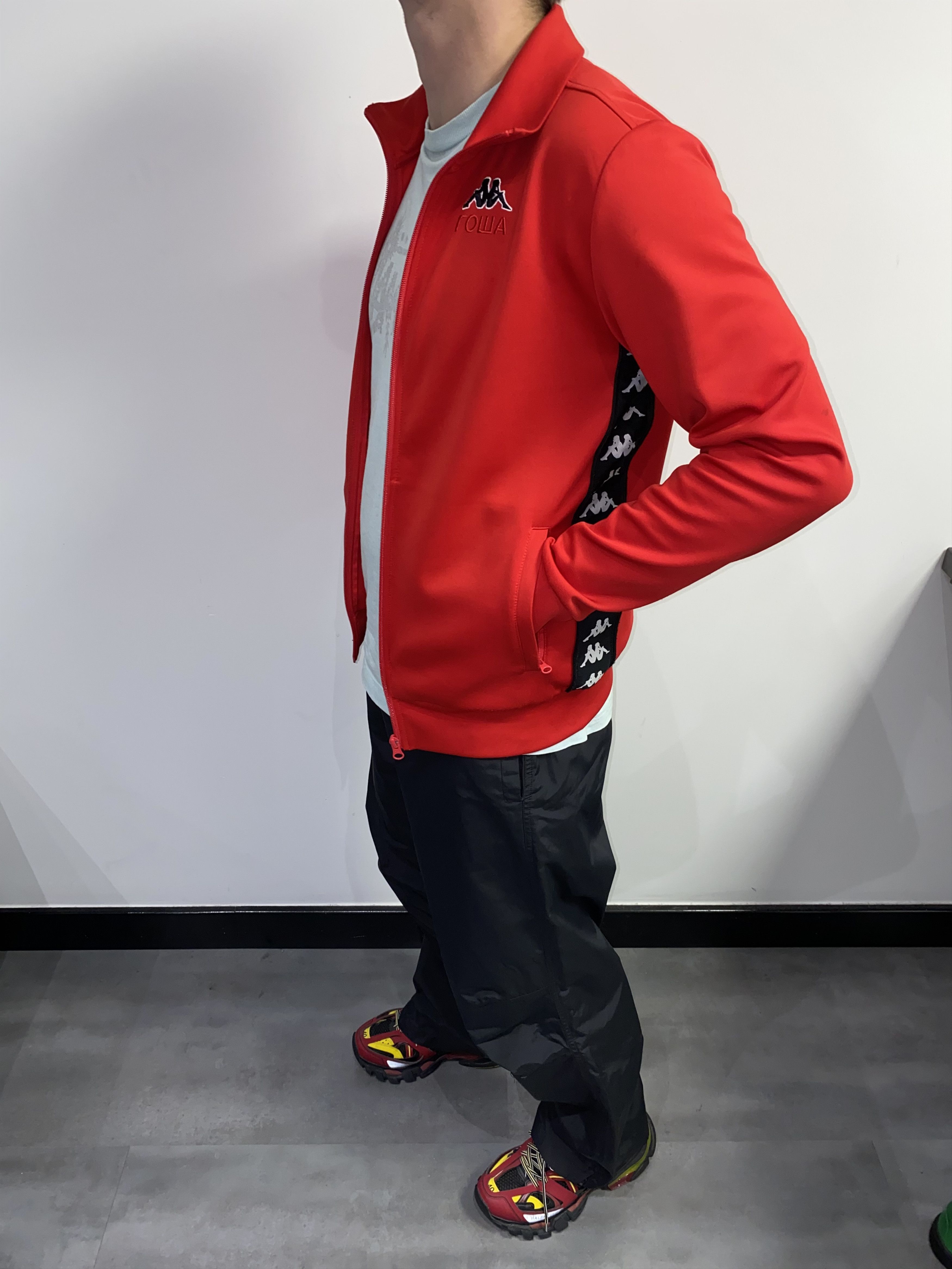 Gosha Rubchinskiy × Kappa SS17 Gosha Rubchinskiy X Kappa Lampasas Zipped Track Jacket Size US S / EU 44-46 / 1 - 8 Thumbnail