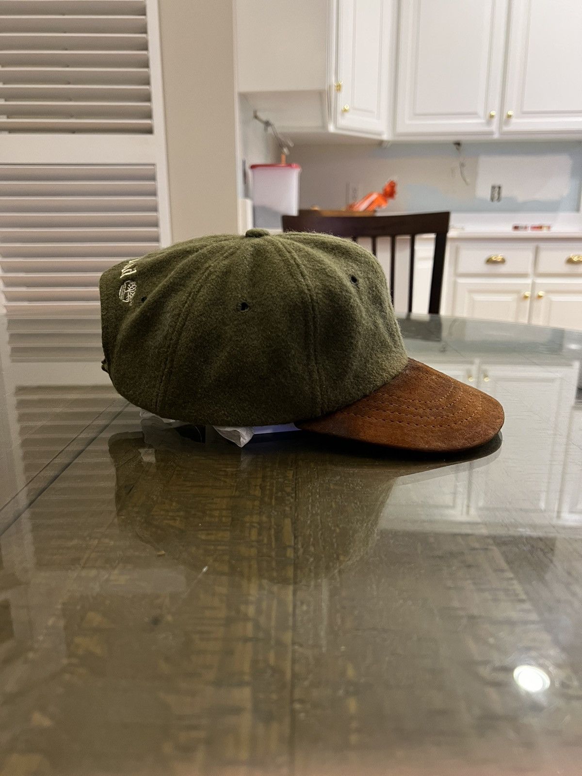 Timberland × Vintage Vintage Distressed Timberland Hat Green Size ONE SIZE - 3 Thumbnail