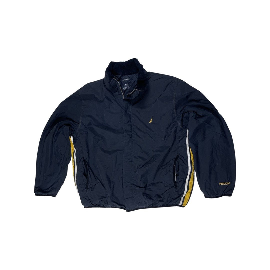 Vintage 50s/60s Blue PETERS WHALER Nylon Snap Button Windbreaker Jacket - S
