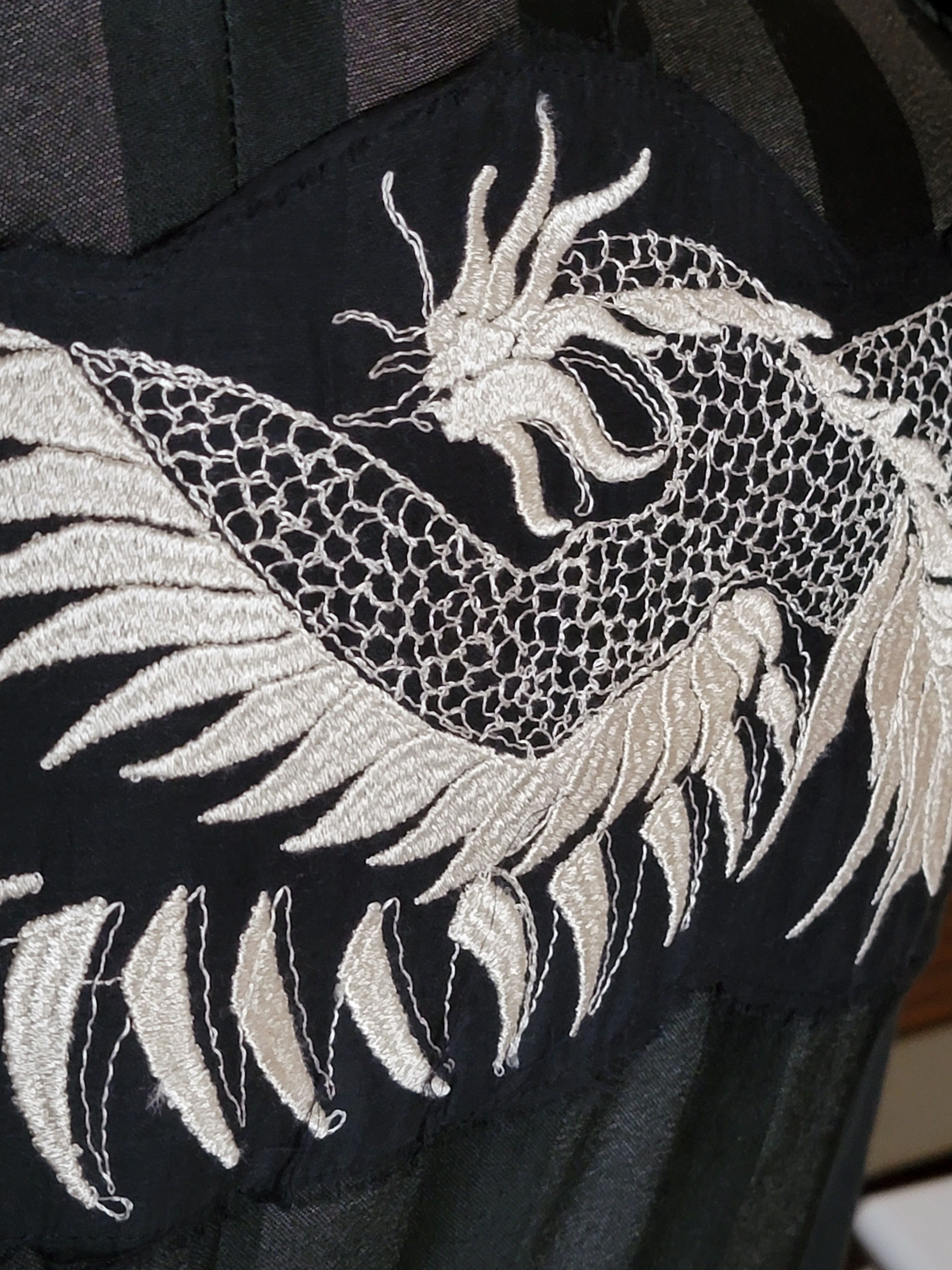 SS 2017 Phoenix embroidered military jacket size M