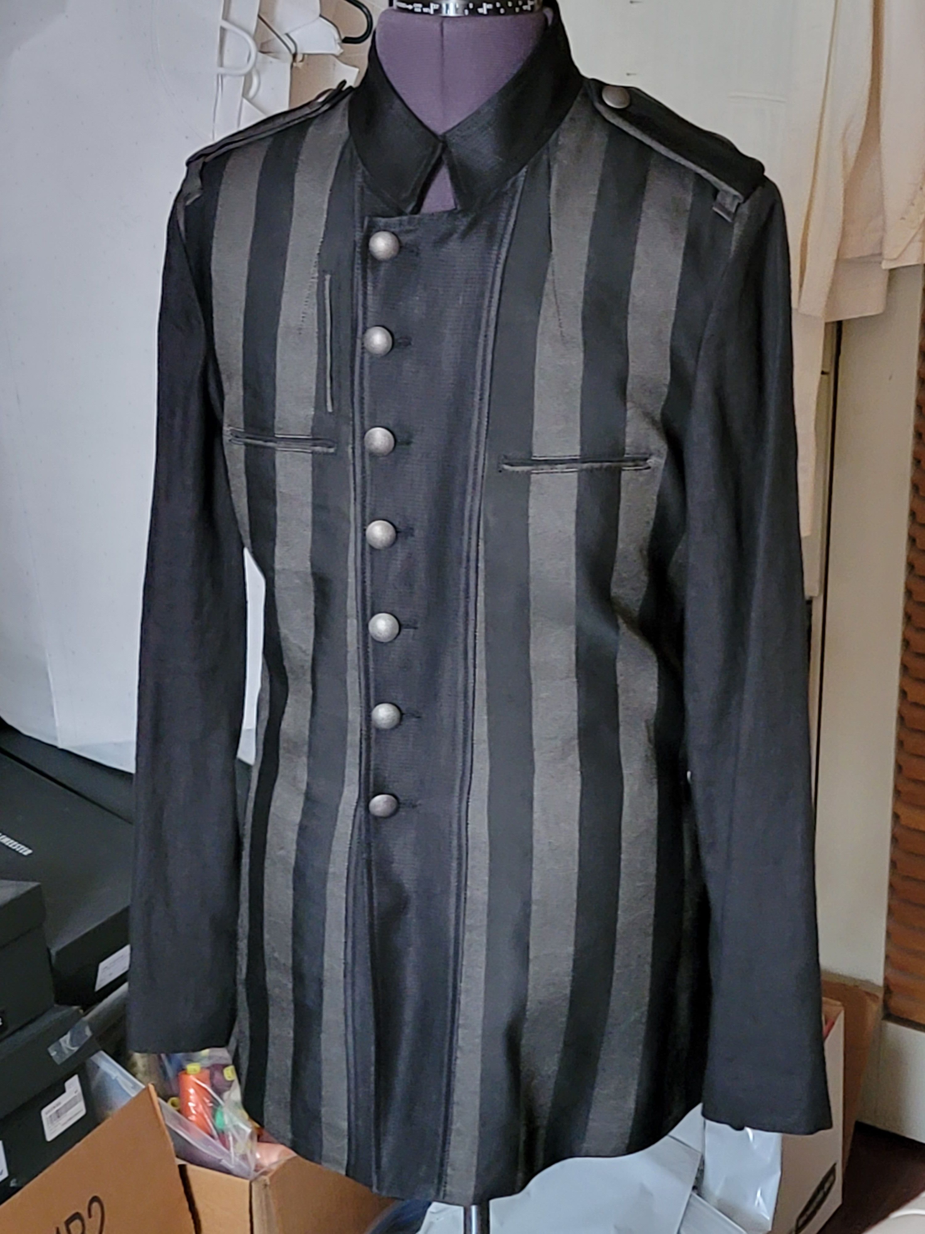 SS 2017 Phoenix embroidered military jacket size M
