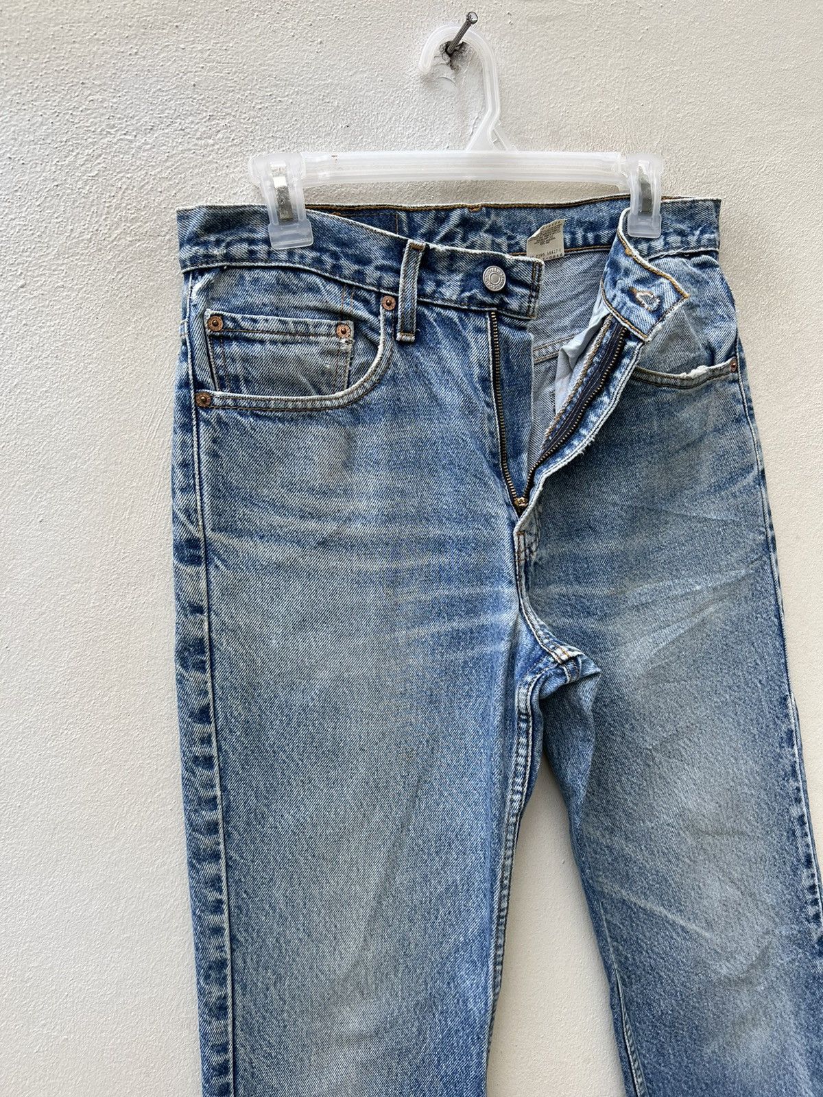 Levi's × Vintage Flare Vintage 1999 Levi’s 517 Fade Blue Denim Jeans Size US 31 - 9 Thumbnail