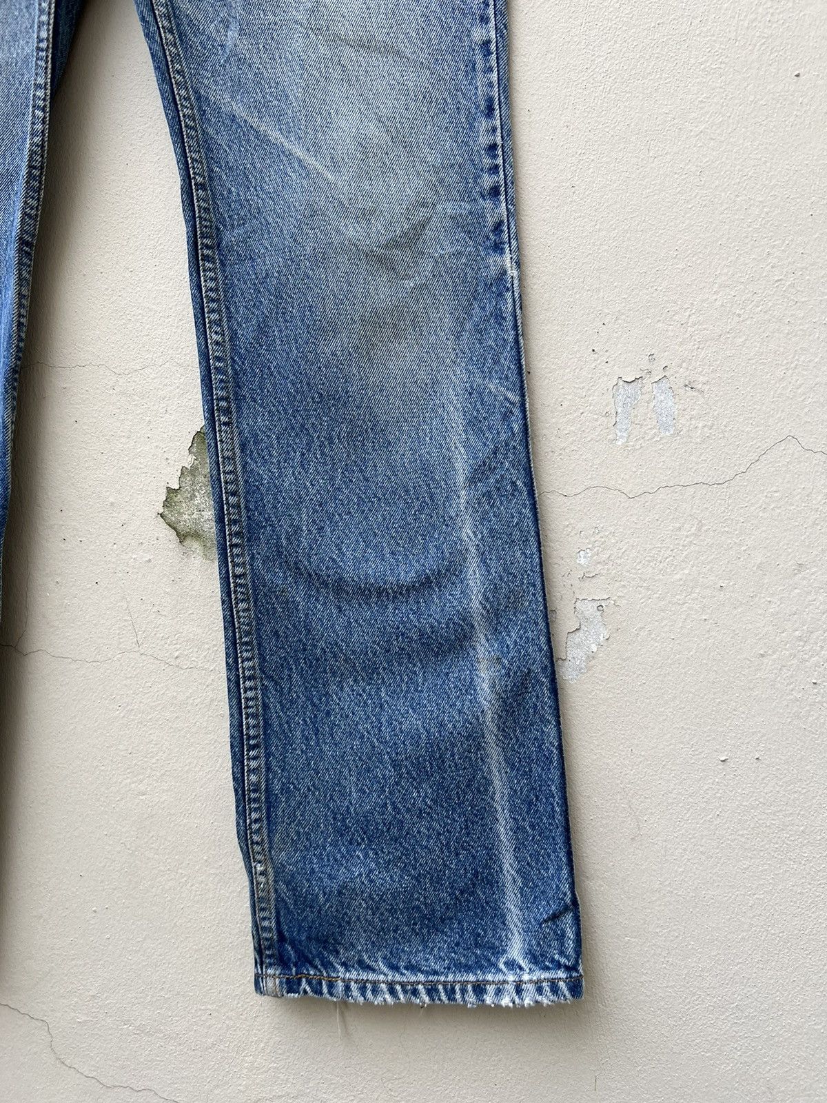 Levi's × Vintage Flare Vintage 1999 Levi’s 517 Fade Blue Denim Jeans Size US 31 - 12 Thumbnail