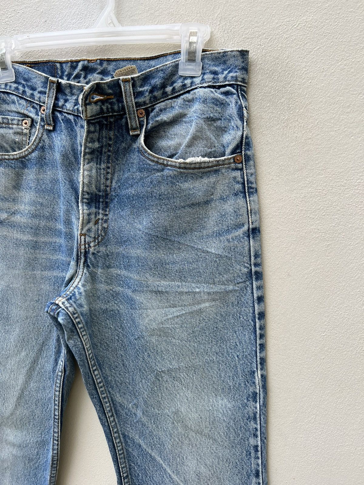 Levi's × Vintage Flare Vintage 1999 Levi’s 517 Fade Blue Denim Jeans Size US 31 - 11 Thumbnail