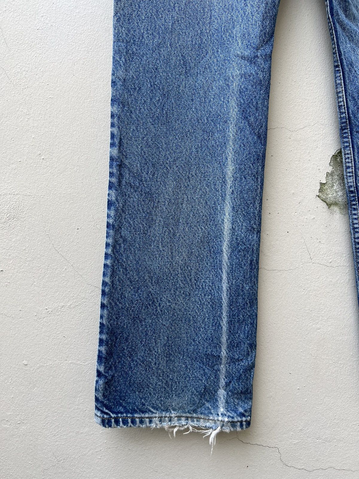Levi's × Vintage Flare Vintage 1999 Levi’s 517 Fade Blue Denim Jeans Size US 31 - 15 Thumbnail