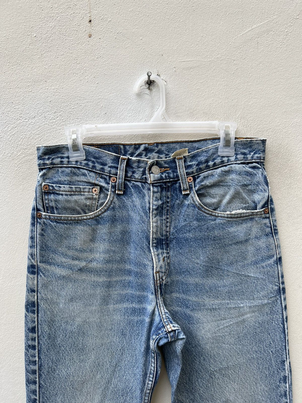Levi's × Vintage Flare Vintage 1999 Levi’s 517 Fade Blue Denim Jeans Size US 31 - 7 Thumbnail