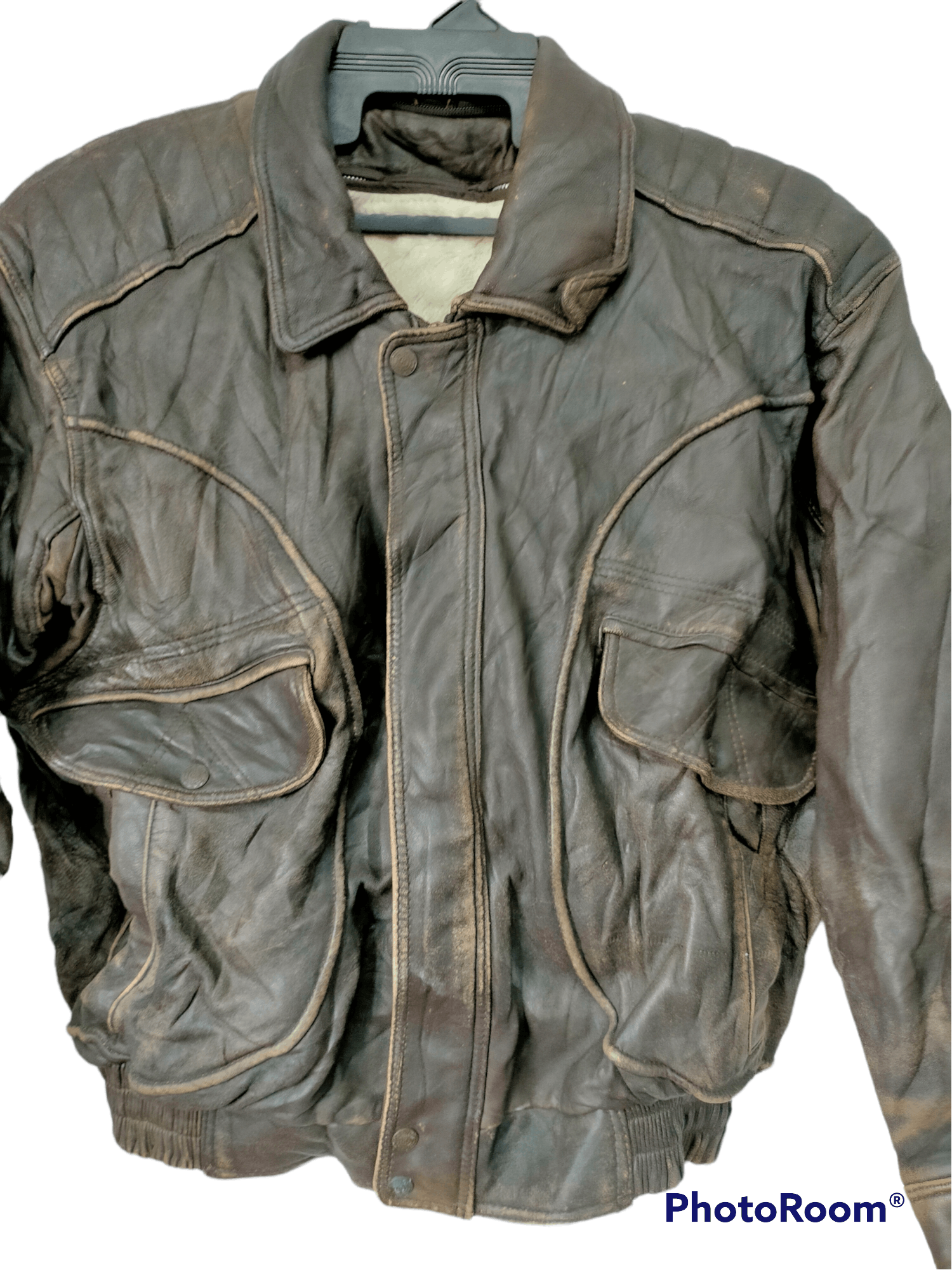 Vintage Vintage 80s Zufolo Leather jacket Size US M / EU 48-50 / 2 - 3 Thumbnail