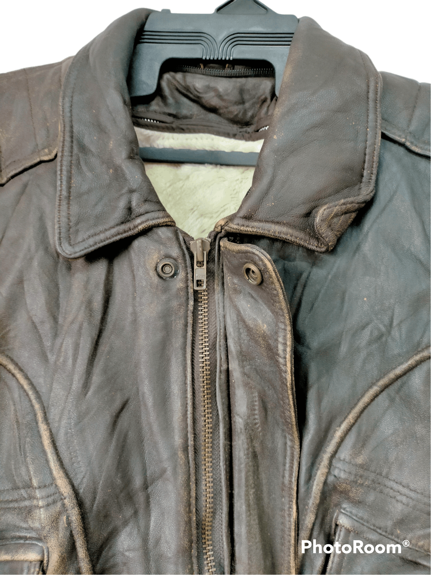 Vintage Vintage 80s Zufolo Leather jacket Size US M / EU 48-50 / 2 - 7 Thumbnail