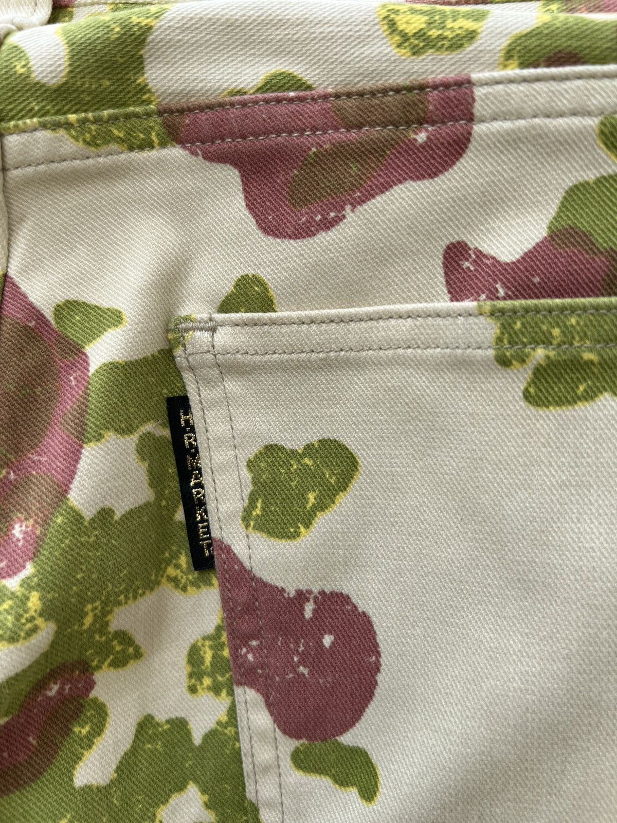 HOLLYWOOD RANCH MARKET Vintage HR Market Japan Psychedelic Camouflage Cropped Jeans Size US 30 / EU 46 - 19 Thumbnail