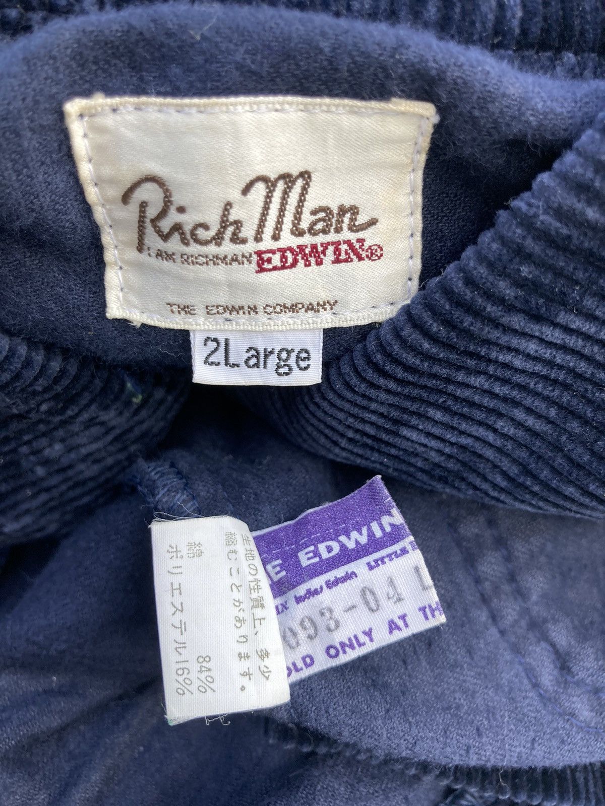 Edwin × Vintage VINTAGE RICH MAN KUDROY JACKET BY EDWIN Size US XL / EU 56 / 4 - 5 Thumbnail