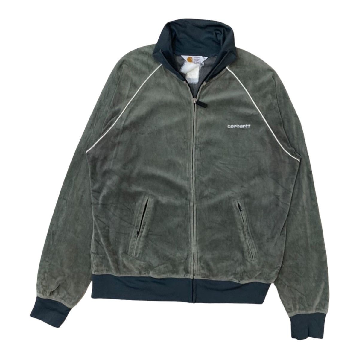 Carhartt Vintage Carhartt Velvet Lightweight Zipper Jacket Size US S / EU 44-46 / 1 - 4 Thumbnail