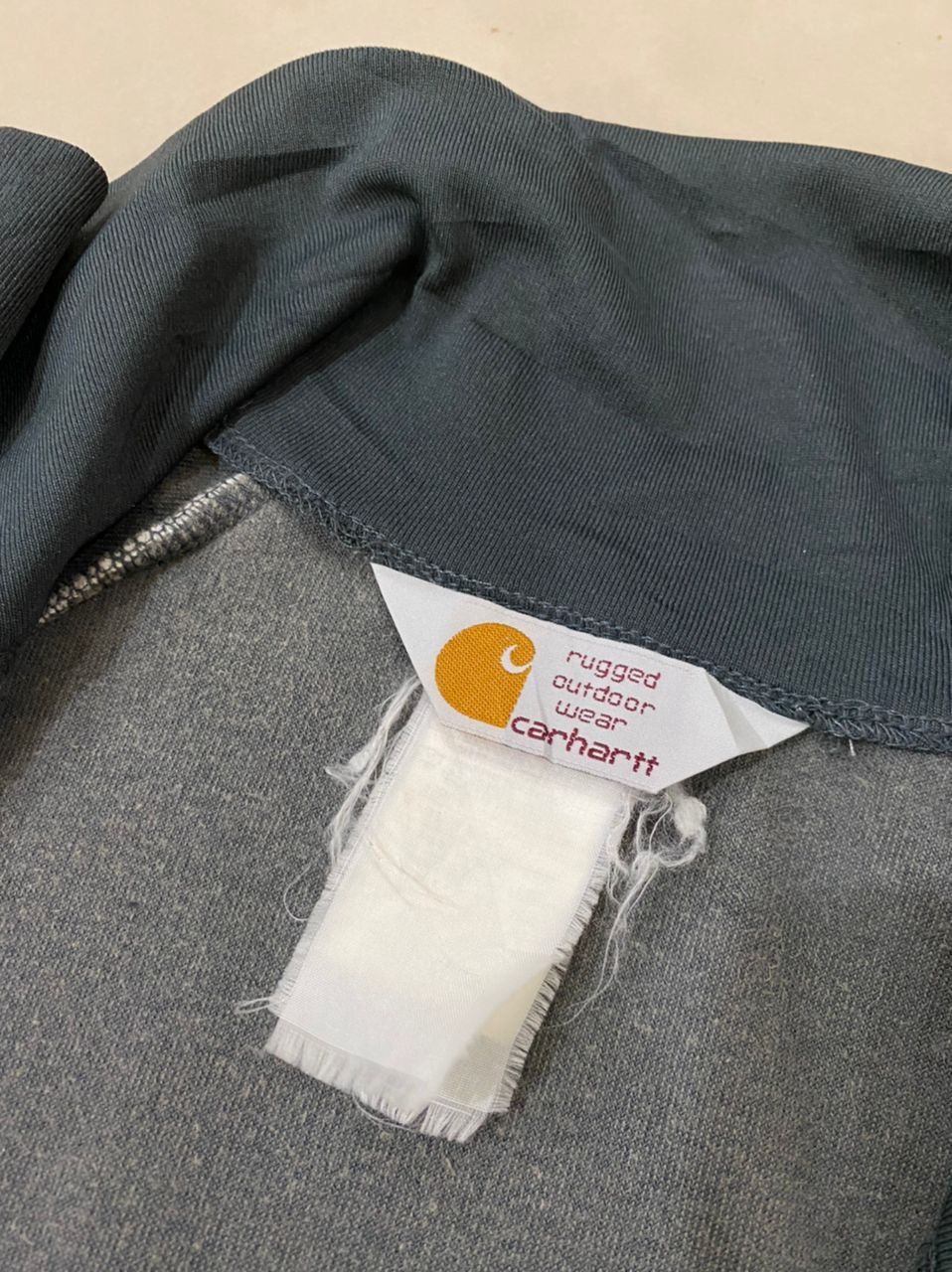 Carhartt Vintage Carhartt Velvet Lightweight Zipper Jacket Size US S / EU 44-46 / 1 - 9 Thumbnail