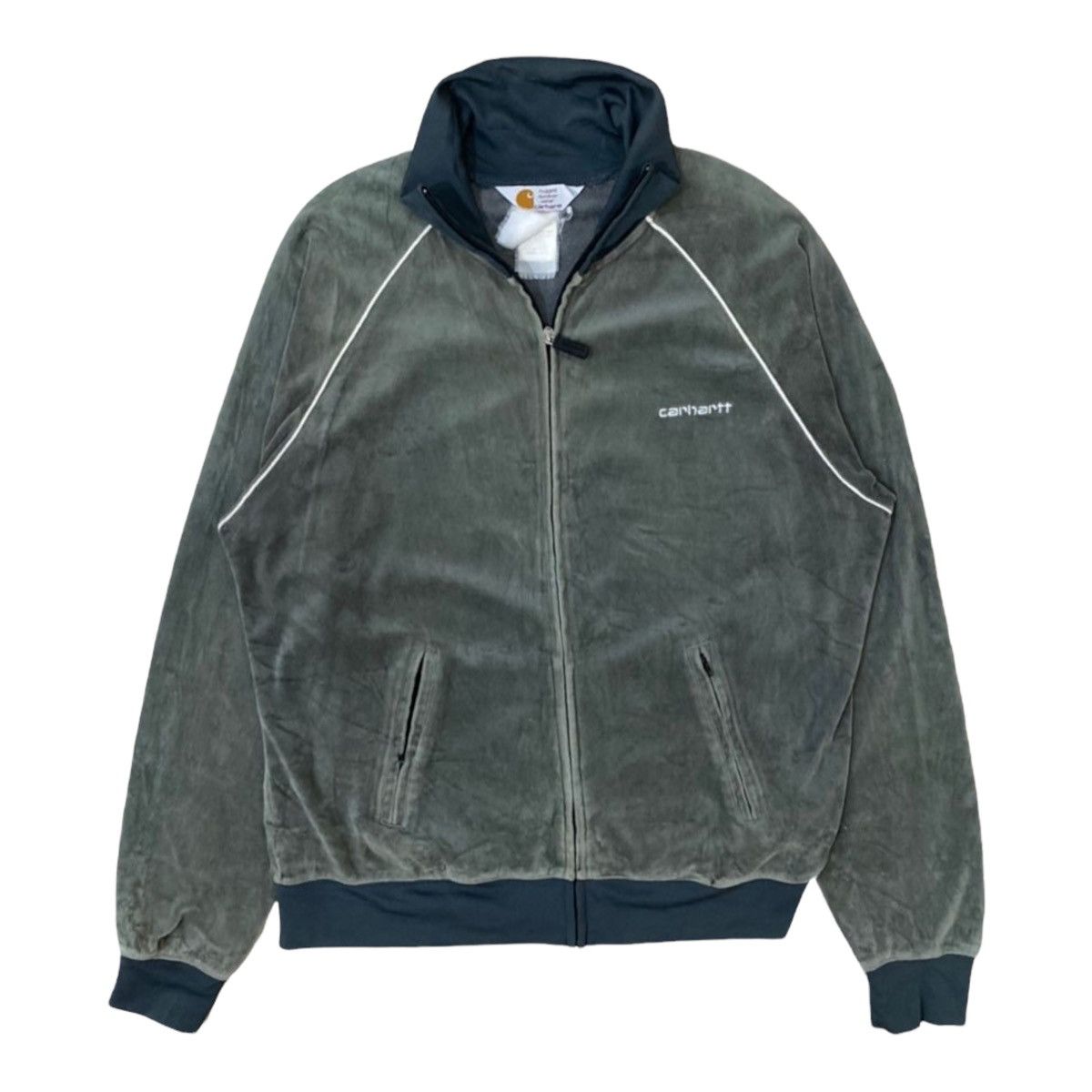 Carhartt Vintage Carhartt Velvet Lightweight Zipper Jacket Size US S / EU 44-46 / 1 - 2 Thumbnail