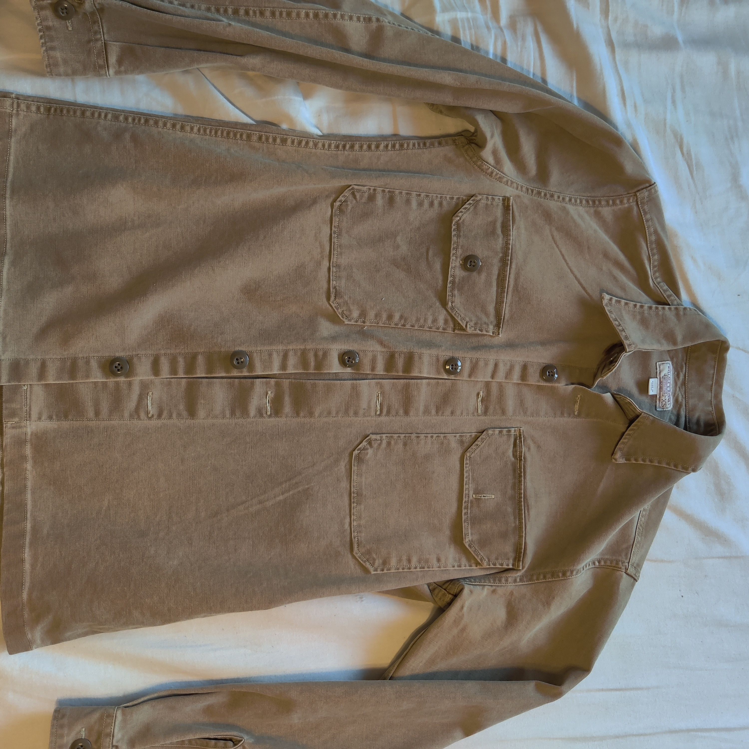 J.Crew Wallace & Barnes shirtjacket in stretch duck canvas Grailed