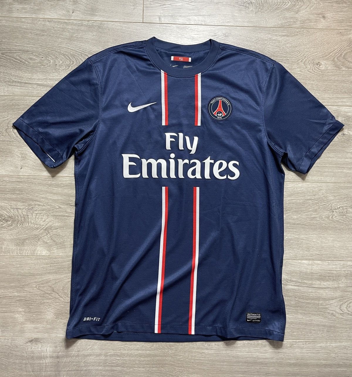 Nike 2012- 13 Paris Saint Germain PSG France Nike Home Jersey Kit | Grailed