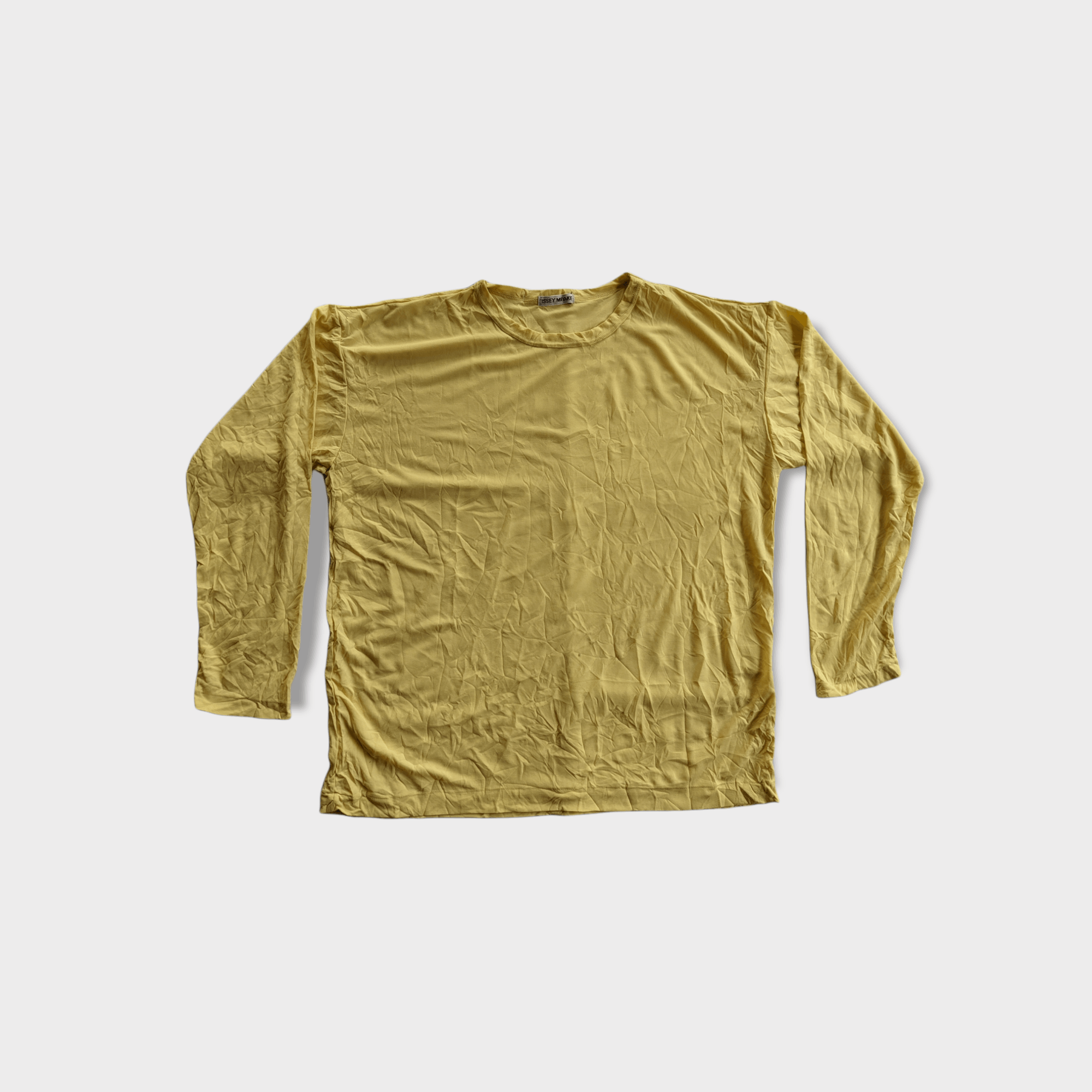Vintage Issey Miyake plain longsleeve shirt