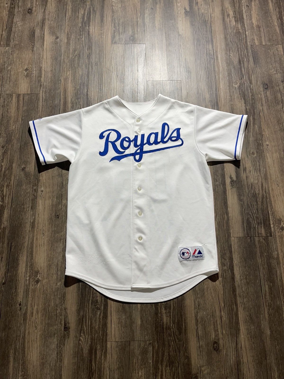 Maillot Baseball Kansas City Royals - Majestic - Taille L Homme - Bleu - Neuf Avec étiquette