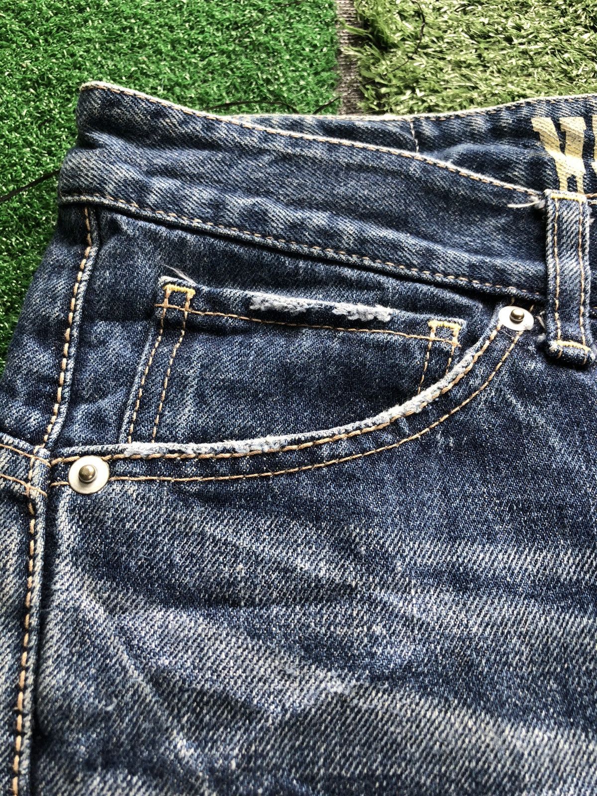 Japanese Brand × Vanquish × Vintage ⚡️STEALS⚡️Vanquish Denim Jeans Made in Japan Size US 27 - 6 Thumbnail