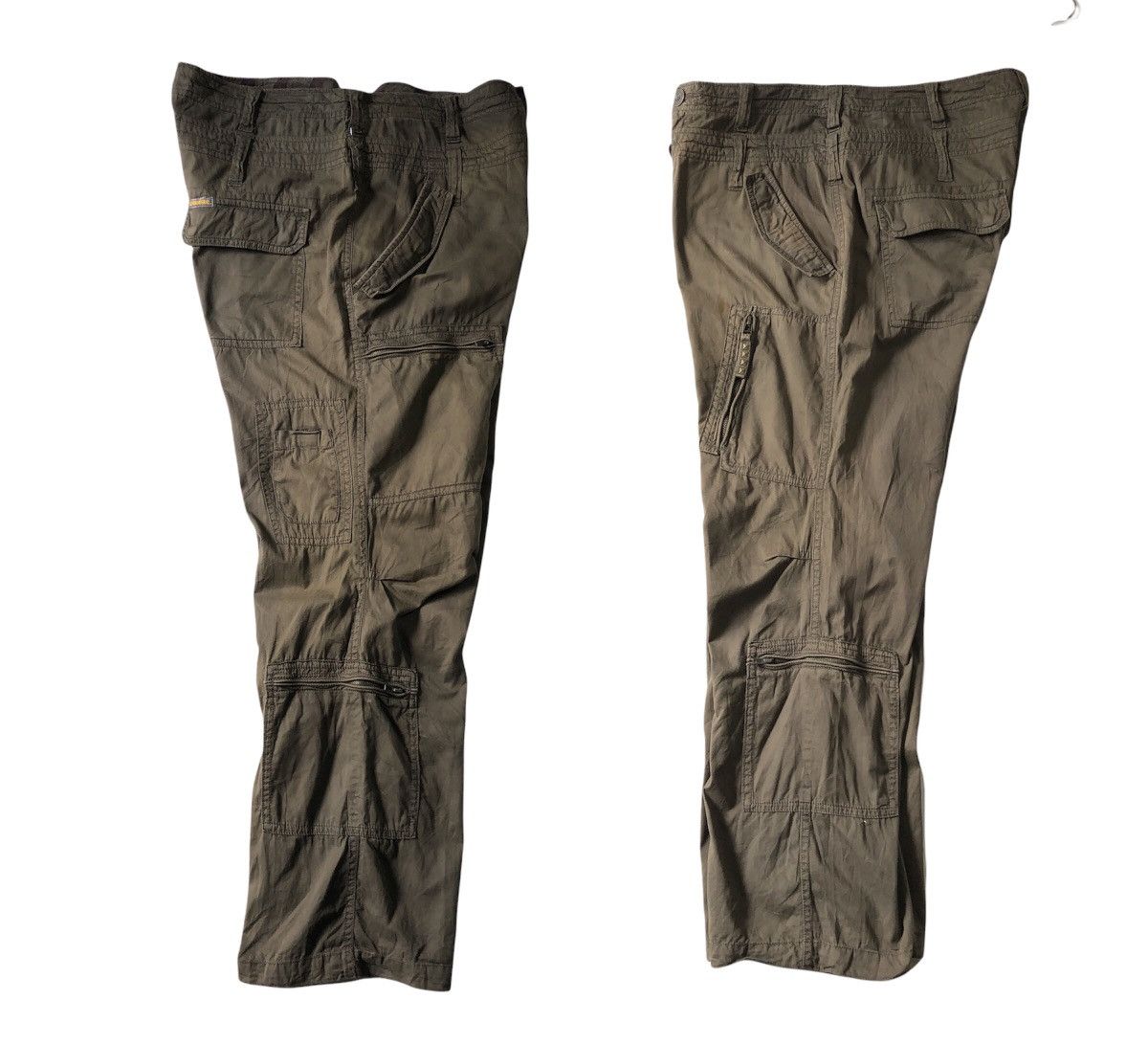 Alphanumeric × Japanese Brand Rare! Alpha Numeric Multipocket Tactical Cargo Faded Pant Size US 33 - 3 Thumbnail