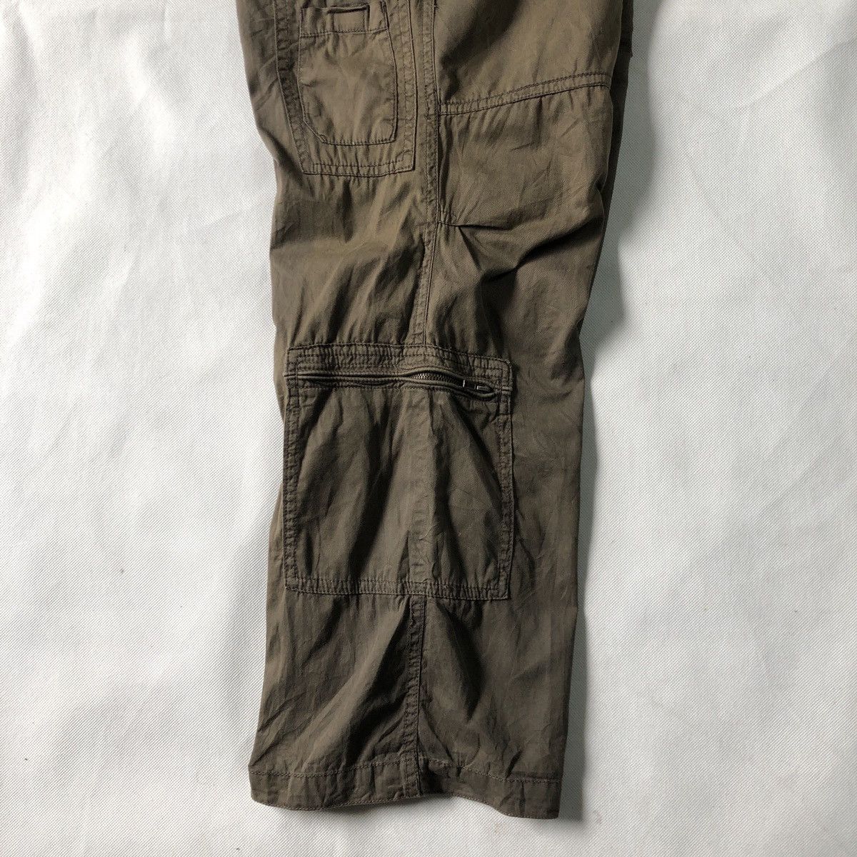 Alphanumeric × Japanese Brand Rare! Alpha Numeric Multipocket Tactical Cargo Faded Pant Size US 33 - 13 Thumbnail
